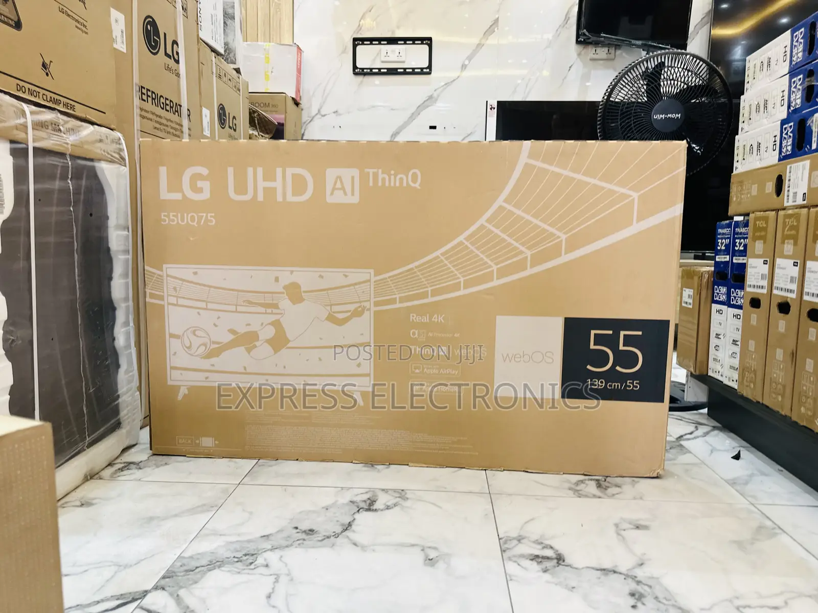 Zealous Sleek Slim UHD Smart 55”UR73 LG