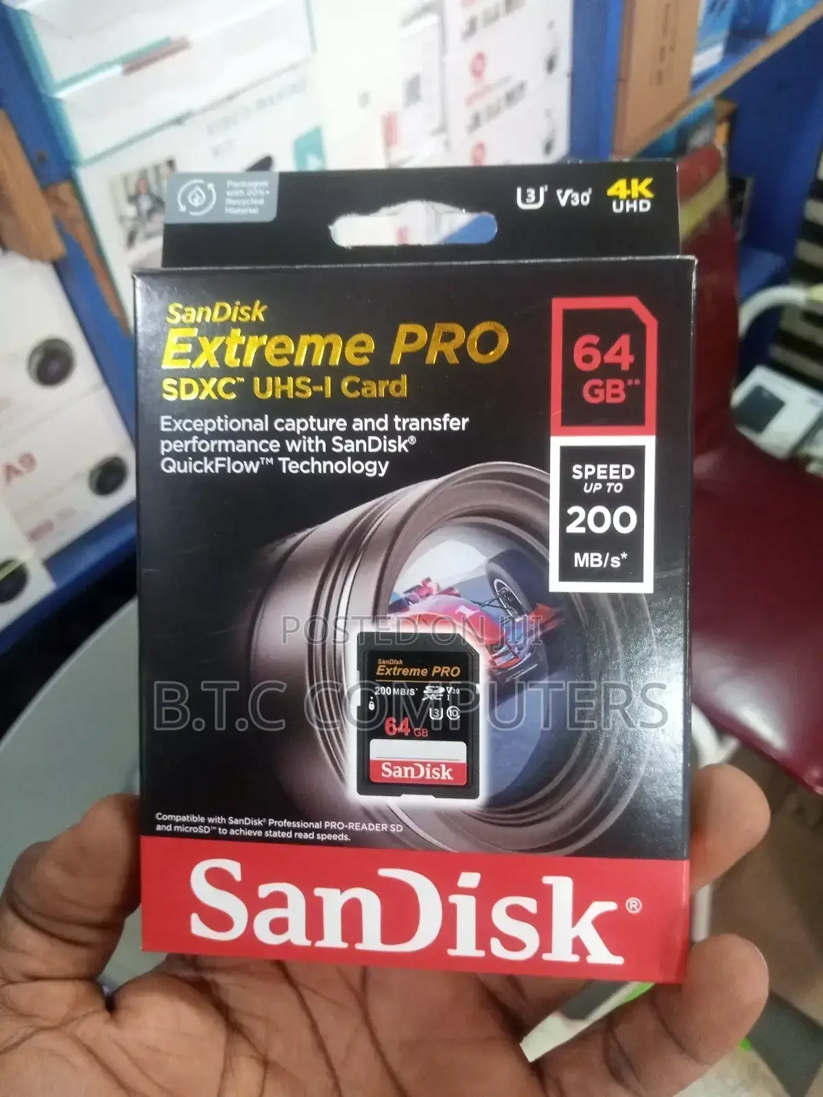 Camera Memory Card 64gb