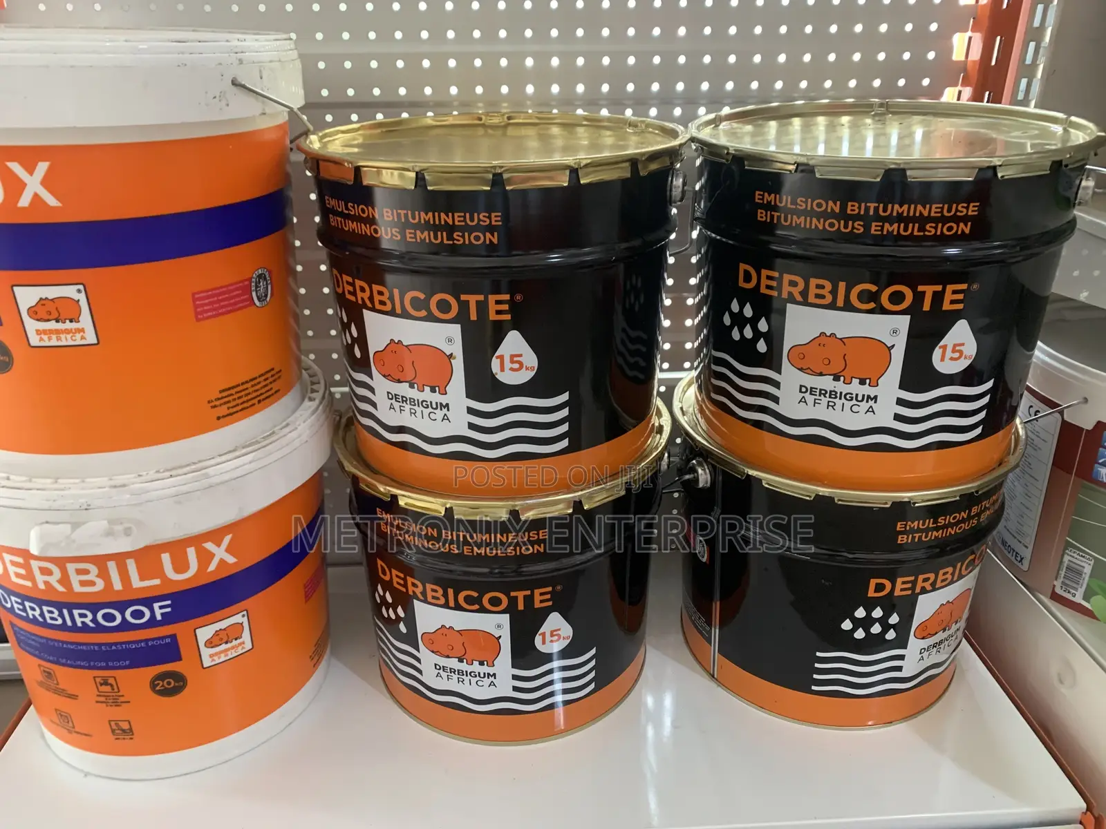 Derbicote Waterproof Bitumen Paint,15kg