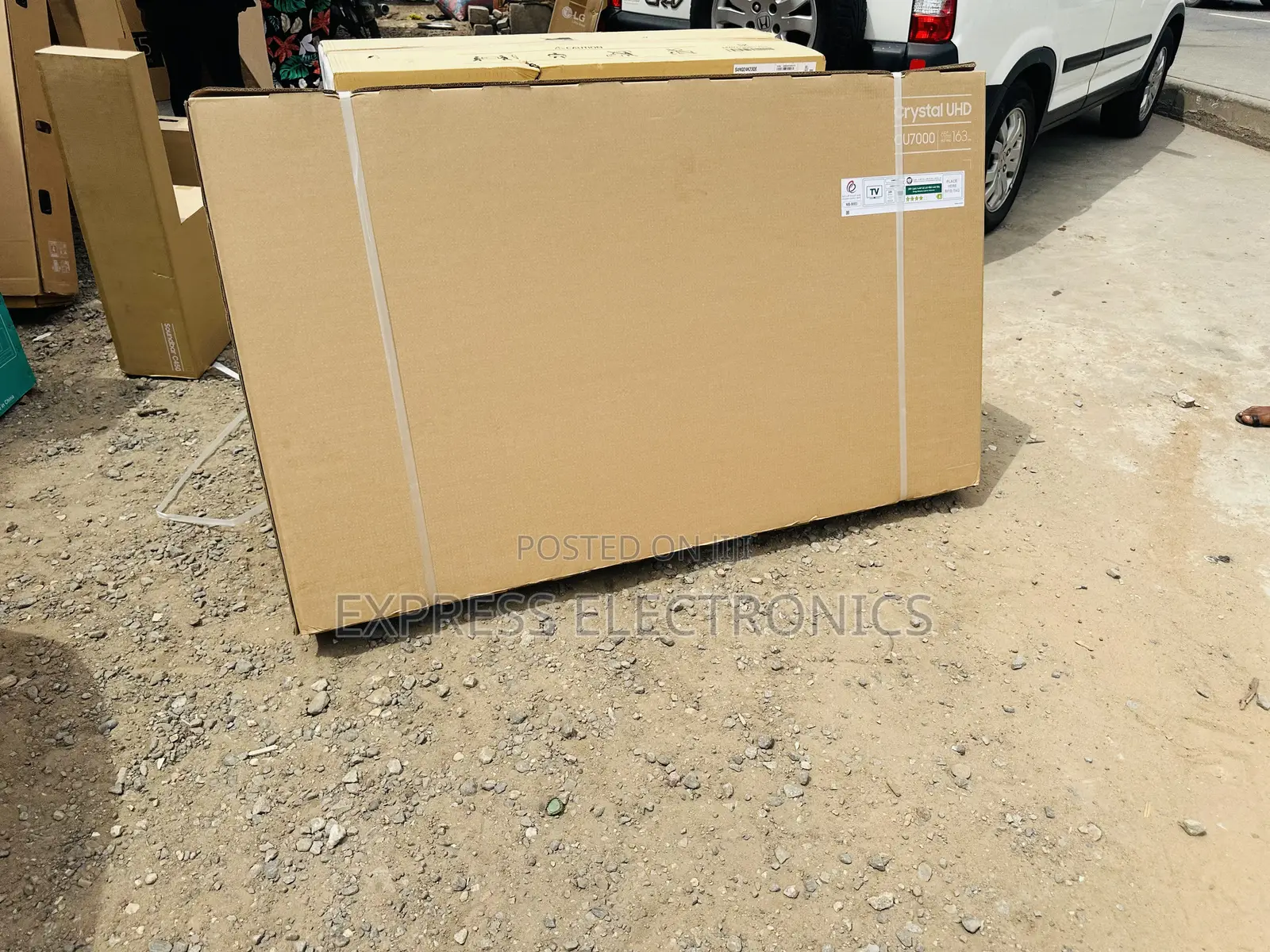 Mega Contrast 65”Cu8000 UHD Smart Samsung