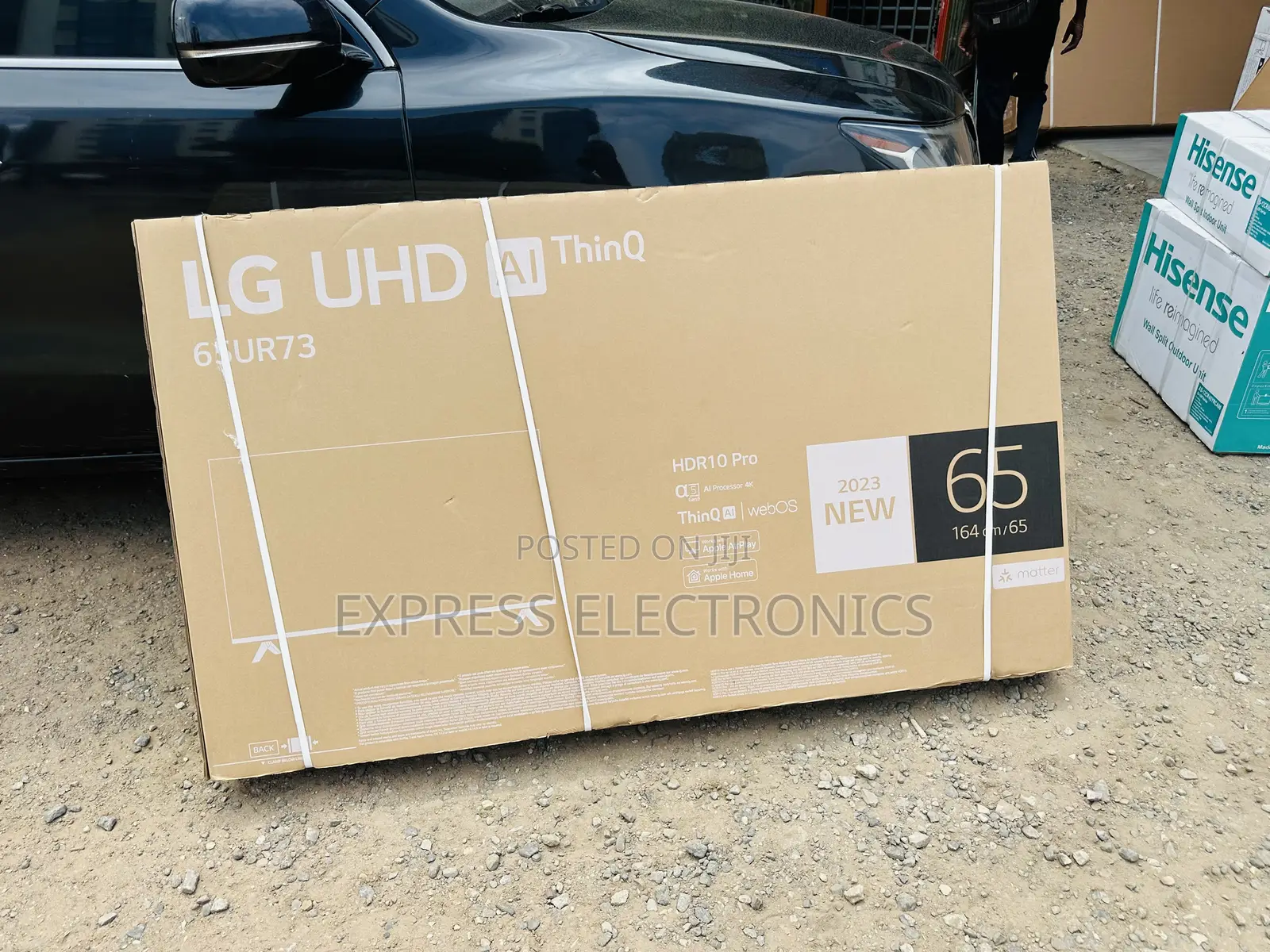 Webso Smart UHD Display LG Tv 65”UR73