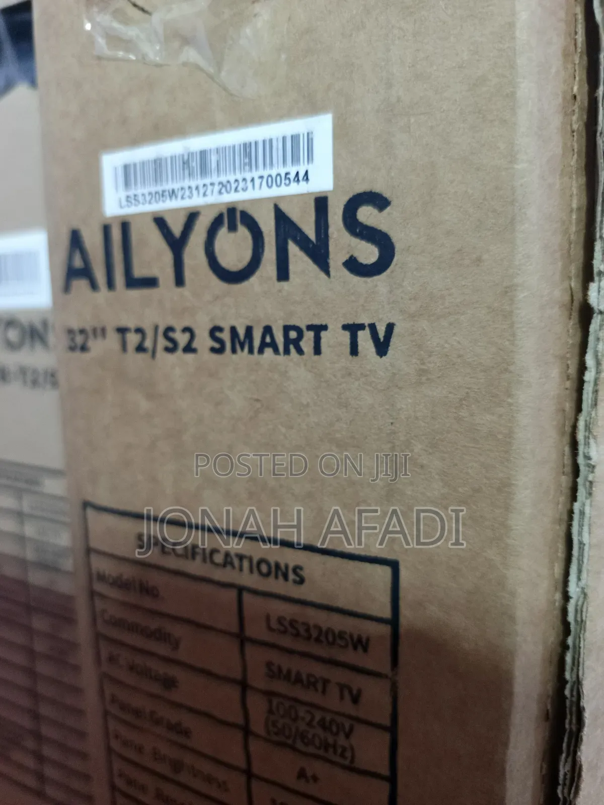 Ailyons 43′′ Frameless Smart Android Tv