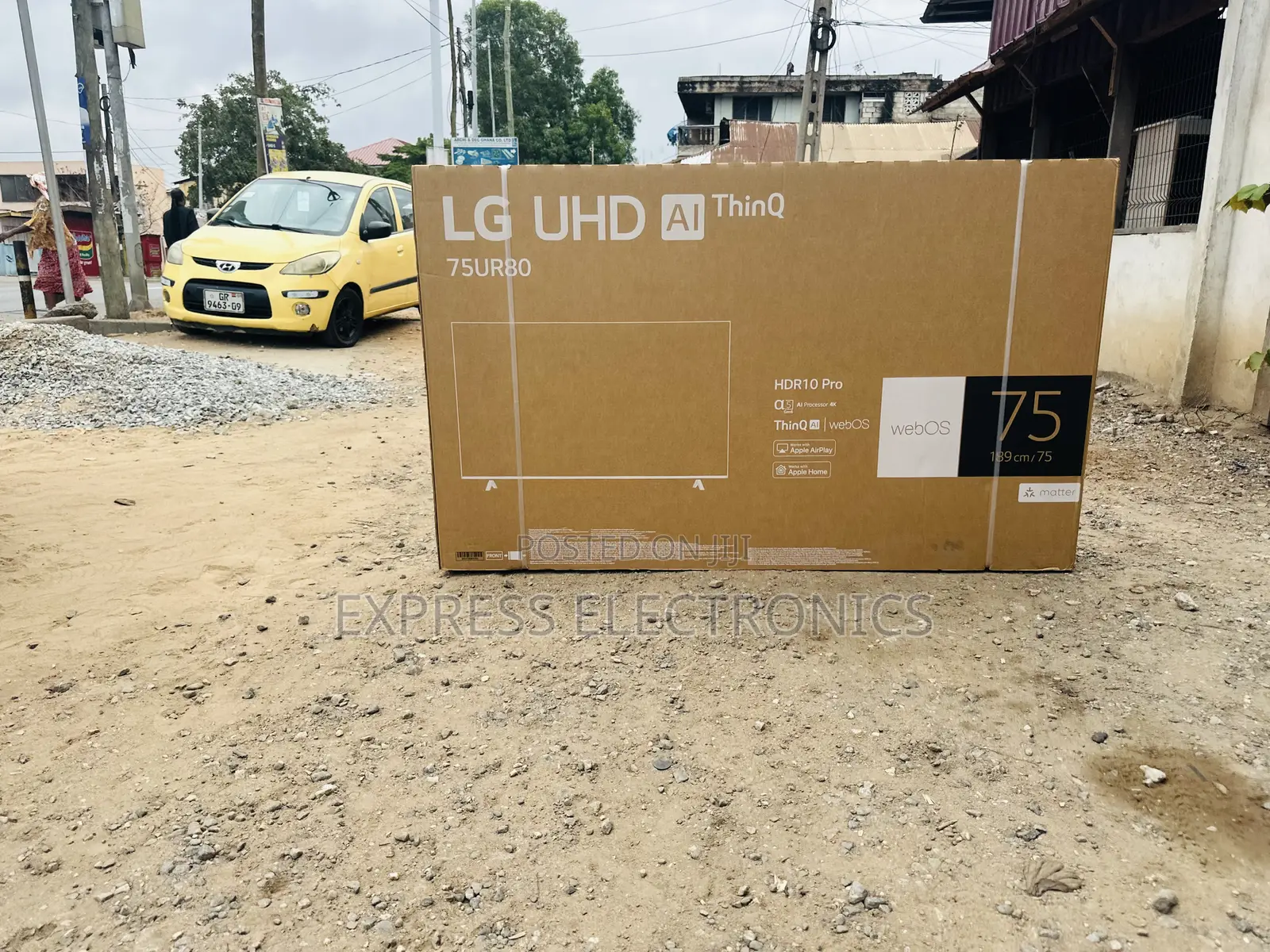 Ultra Slim Design 75”Ur73 Uhd Smart Lg