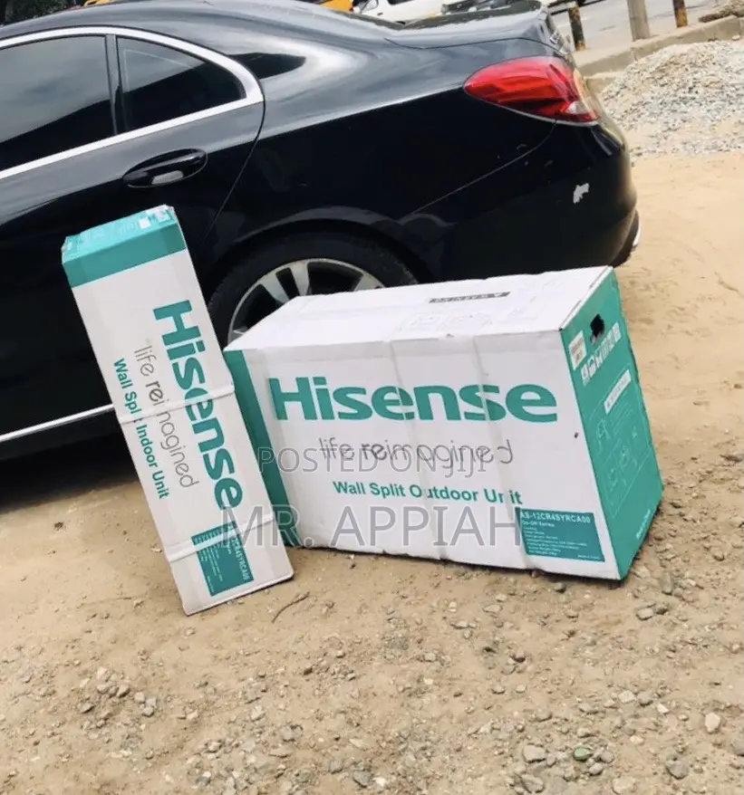 Durable Hisense 1.5hp R410 Non Inverter Air Conditioner.