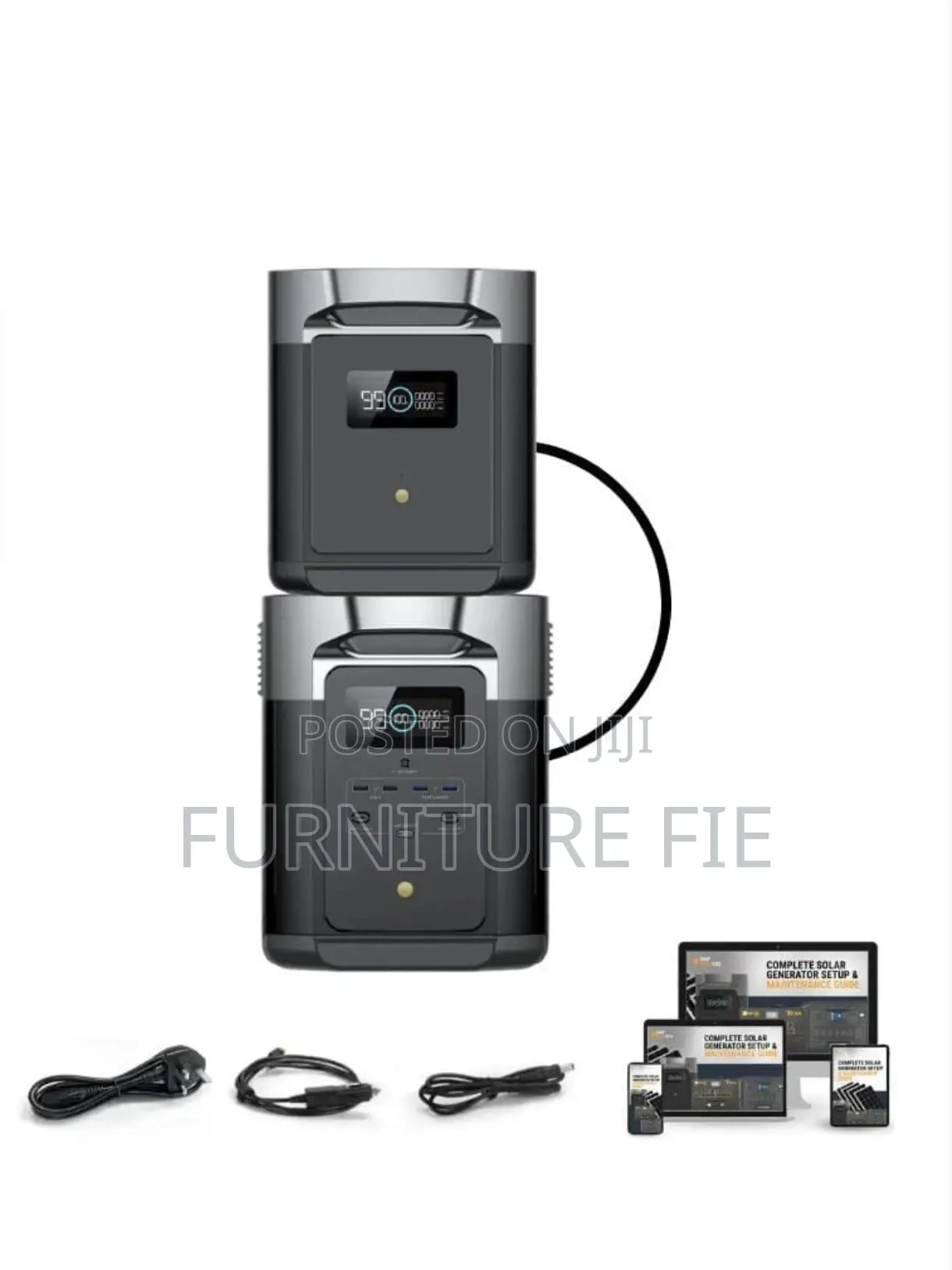 Ecoflow Delta Max 2,400w Expansion Kit Complete Solar-Usa
