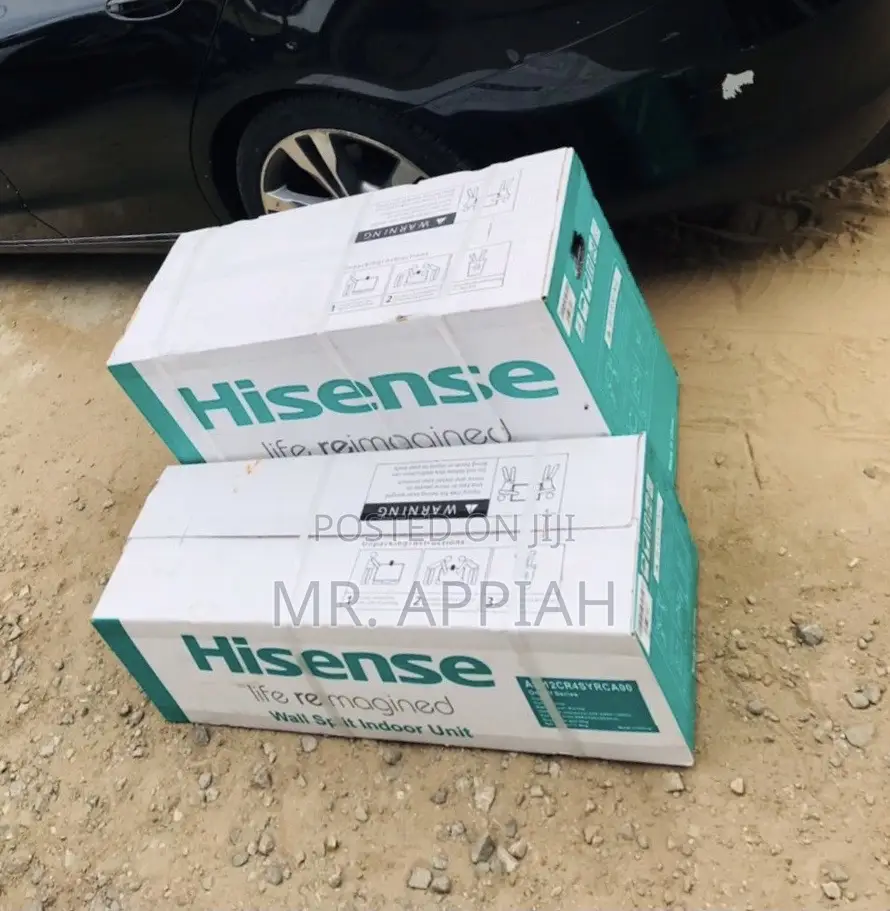 Elegant Hisense R410 Split Non Inverter 1.5hp Ac(White).