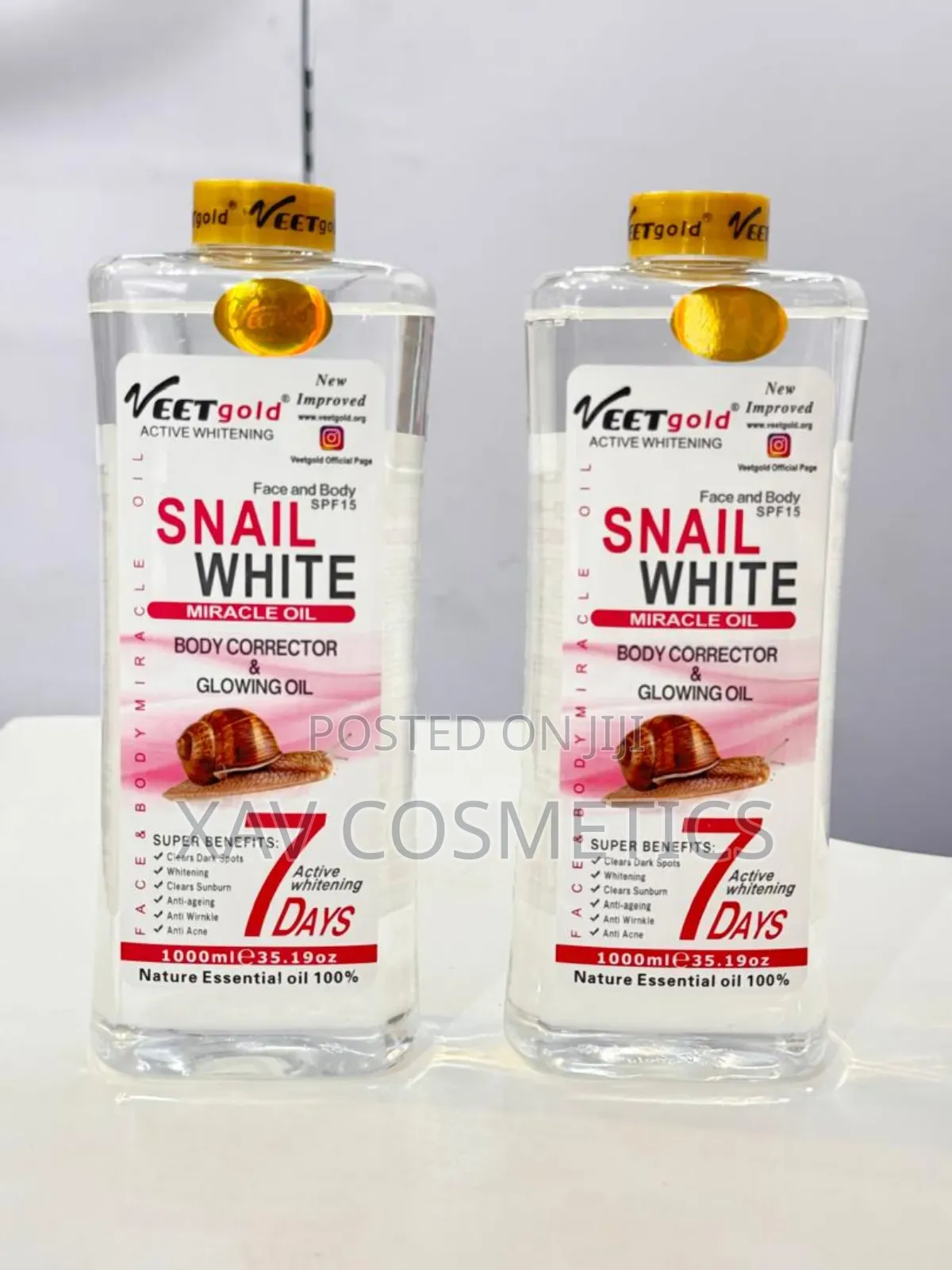 Veetgold Snail White Body Oil
