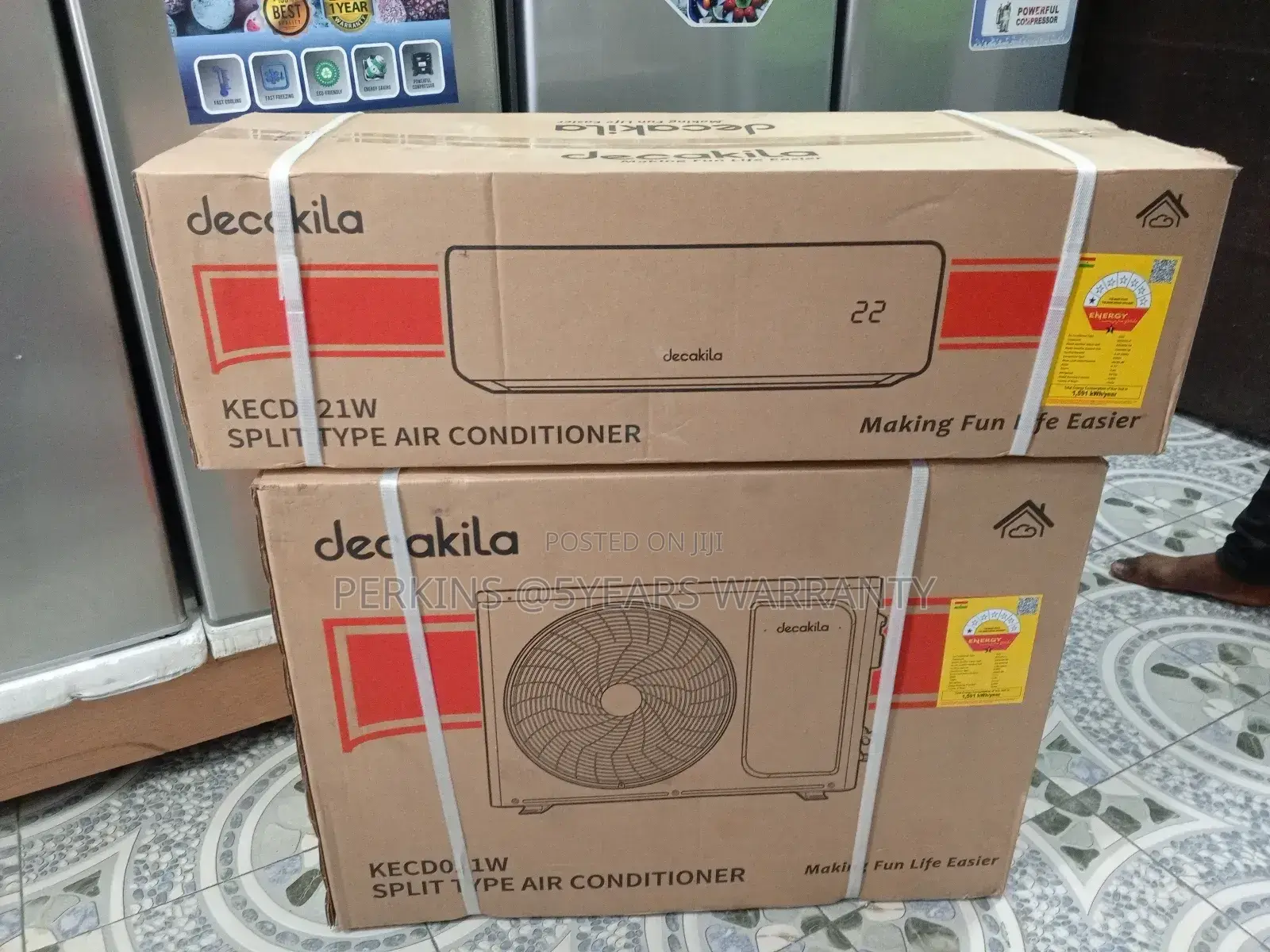 Split Type Air Conditioner Ac Outdoor Indoor Unit