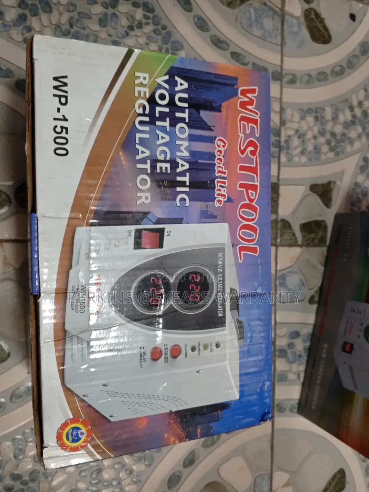 Automatic Voltage Regulator Suitable WP 1500