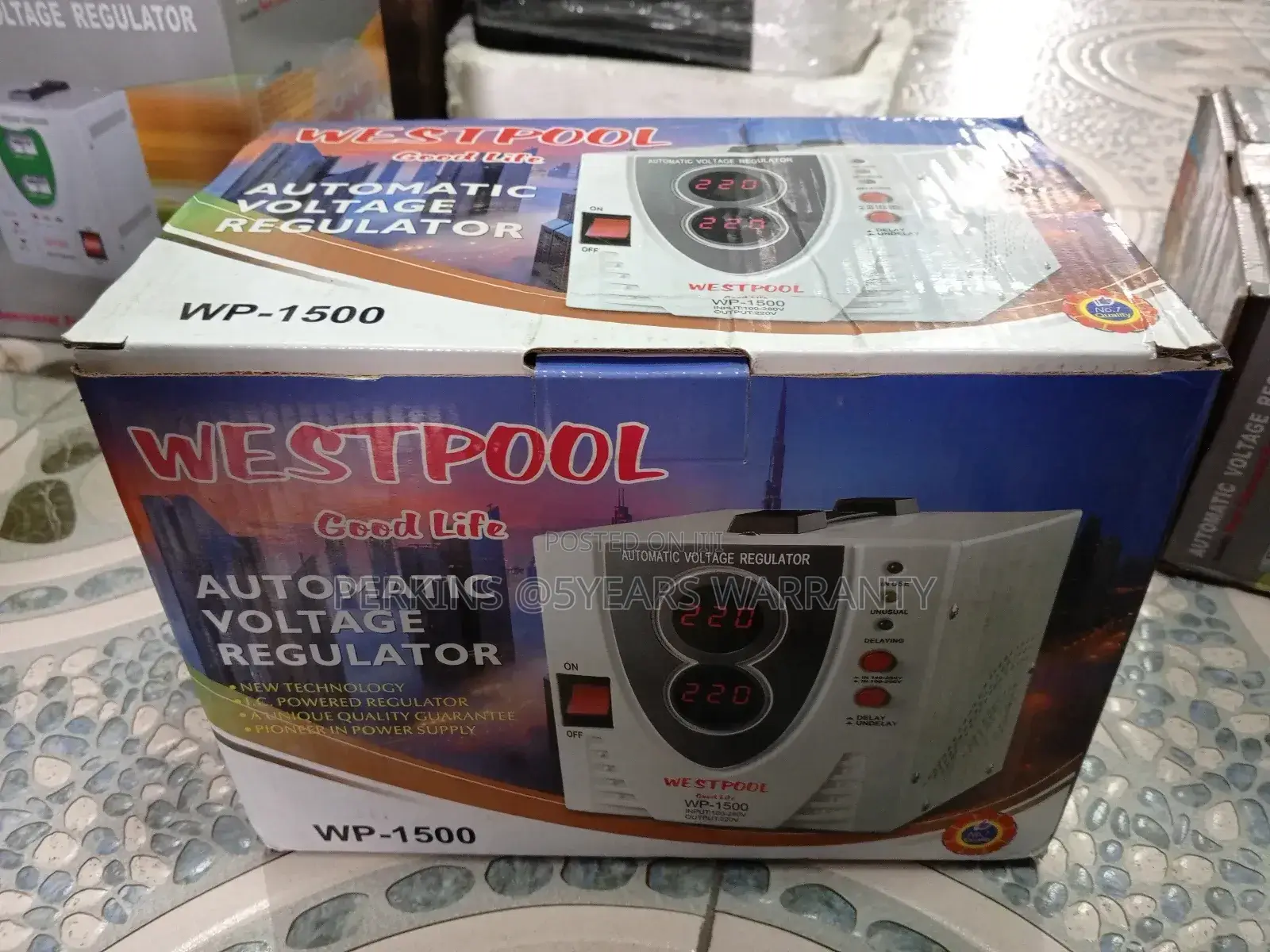 Automatic Voltage Regulator WP-1500VA