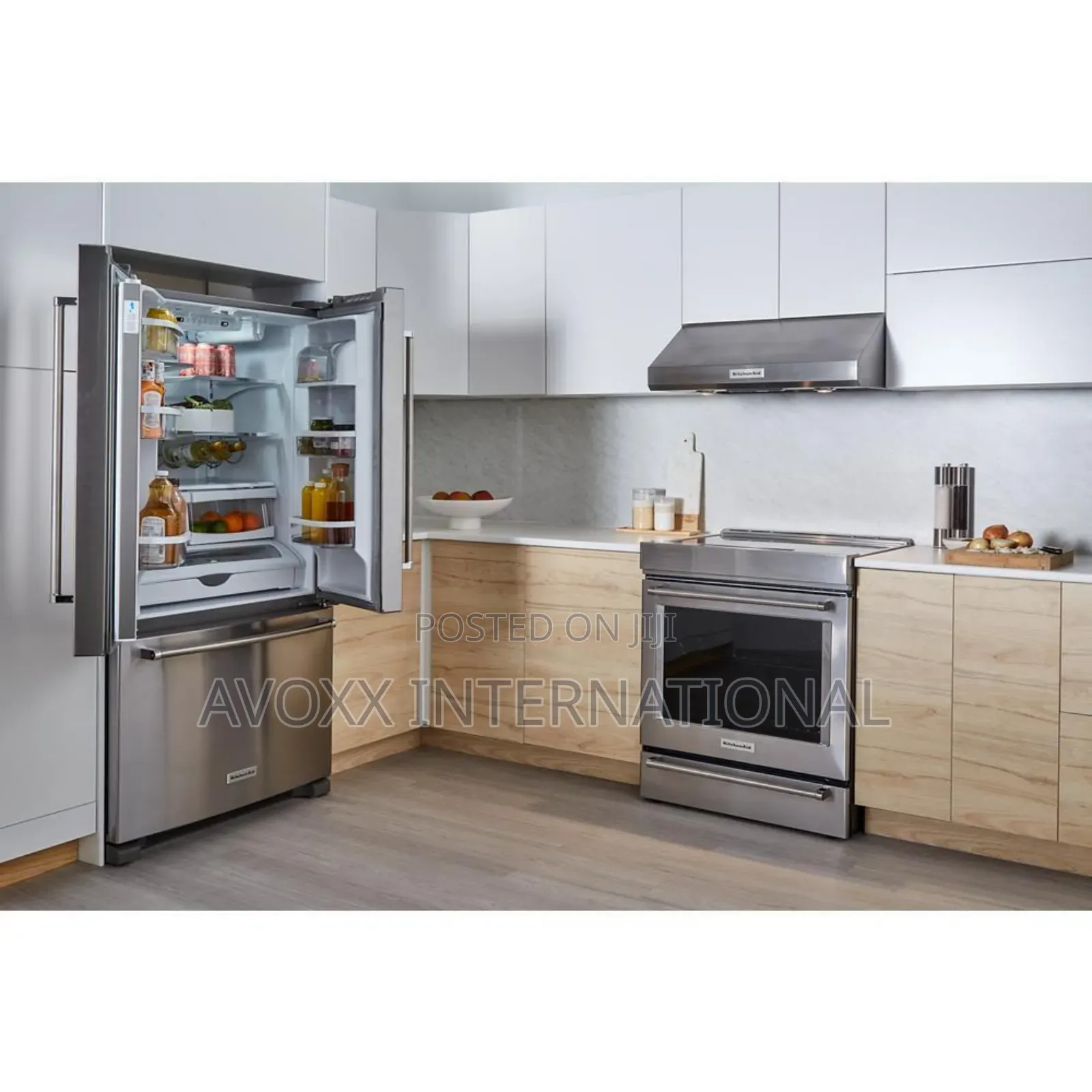 Kitchenaid 36" Wide Ft. French Door Refrigerator Krfc300ess