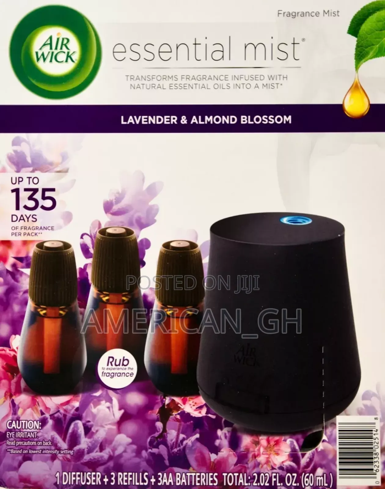 Air Wick Essential Mist, Lavender Almond Blossom
