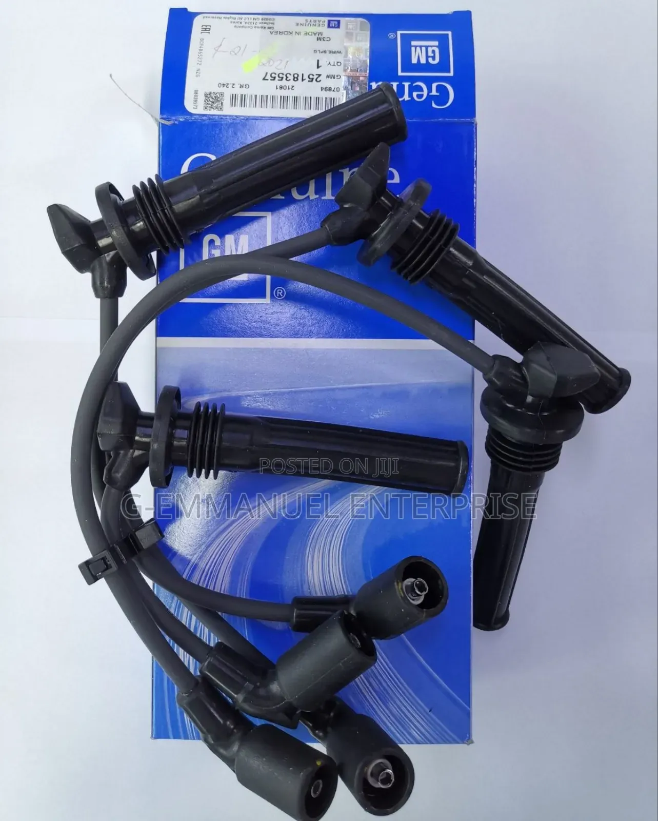 Chevrolet Spark 2012-15 Plug Wires. Original.