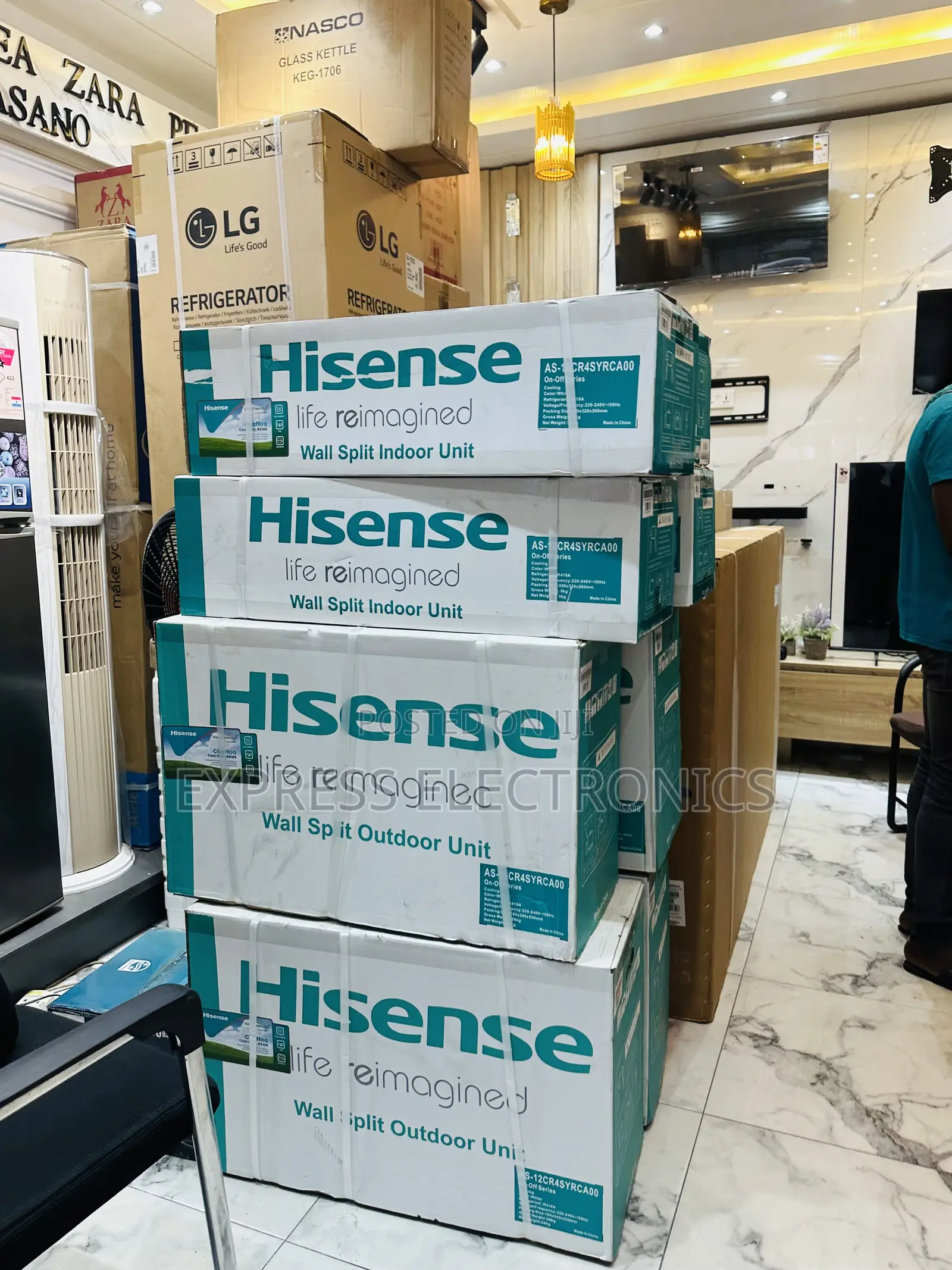 Your Personal Climate Control Split R410 Gas Hisense 1.5hp