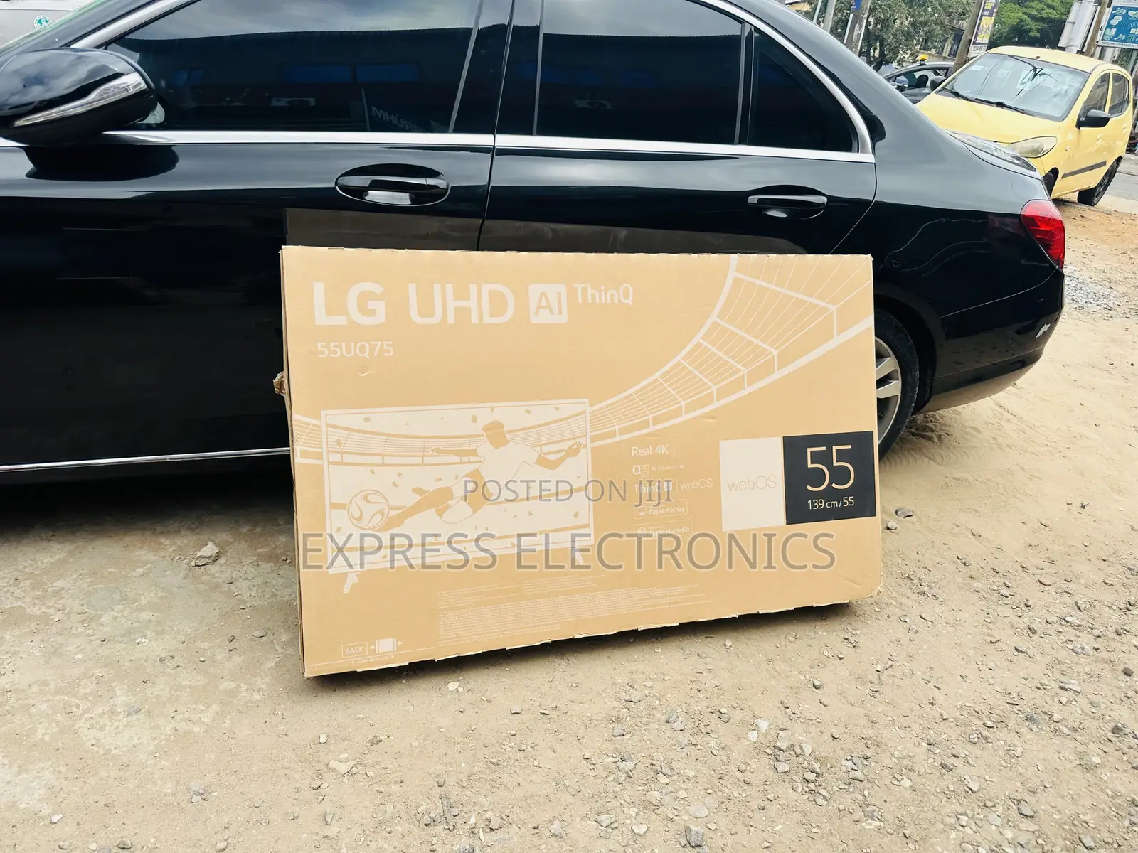 Cinema at Home With LG UHD Smart 55” UR73