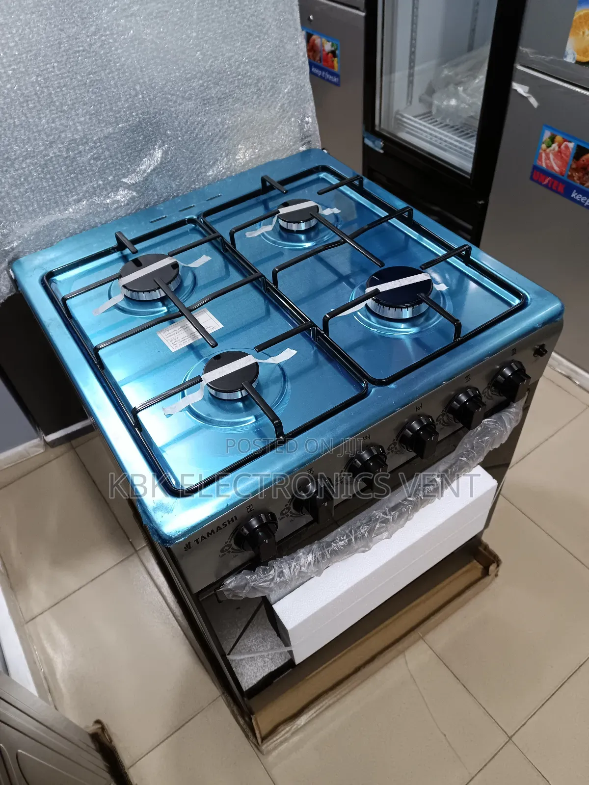Tamashi 60*60 4burner Gas Cooker Oven + Grill
