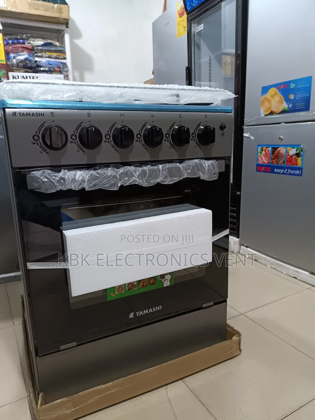 Tamashi 60*60 4burner Gas Cooker Oven + Grill