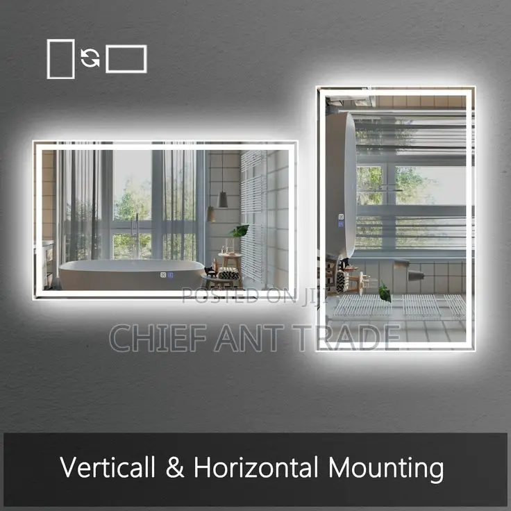 Touchscreen Mirror. 80cm X 60cm. Led8060