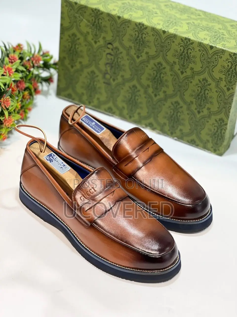GUCCI Men’S Premium Leather Formal Loafers