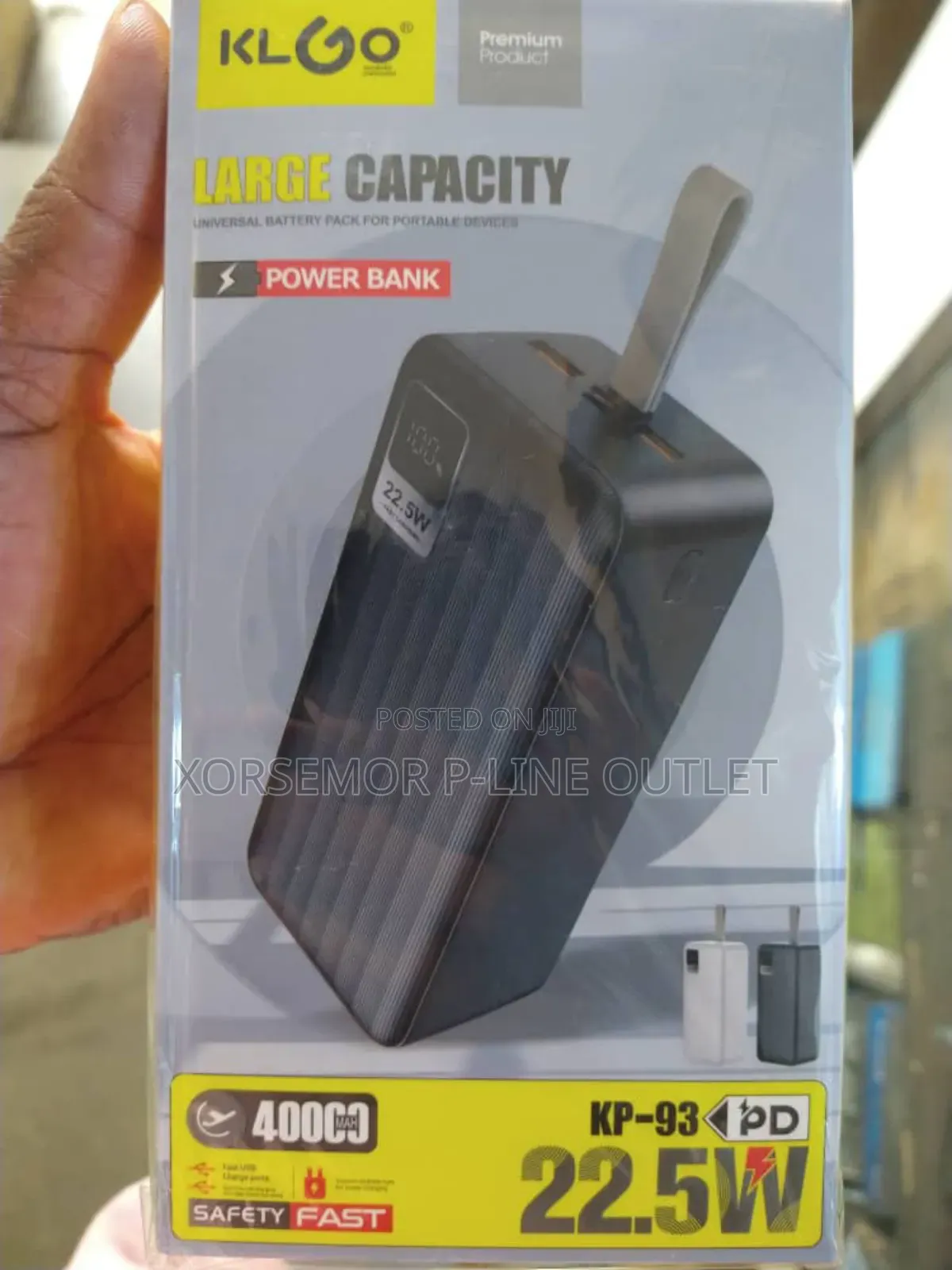 40000mah Watt Klgo Power Bank
