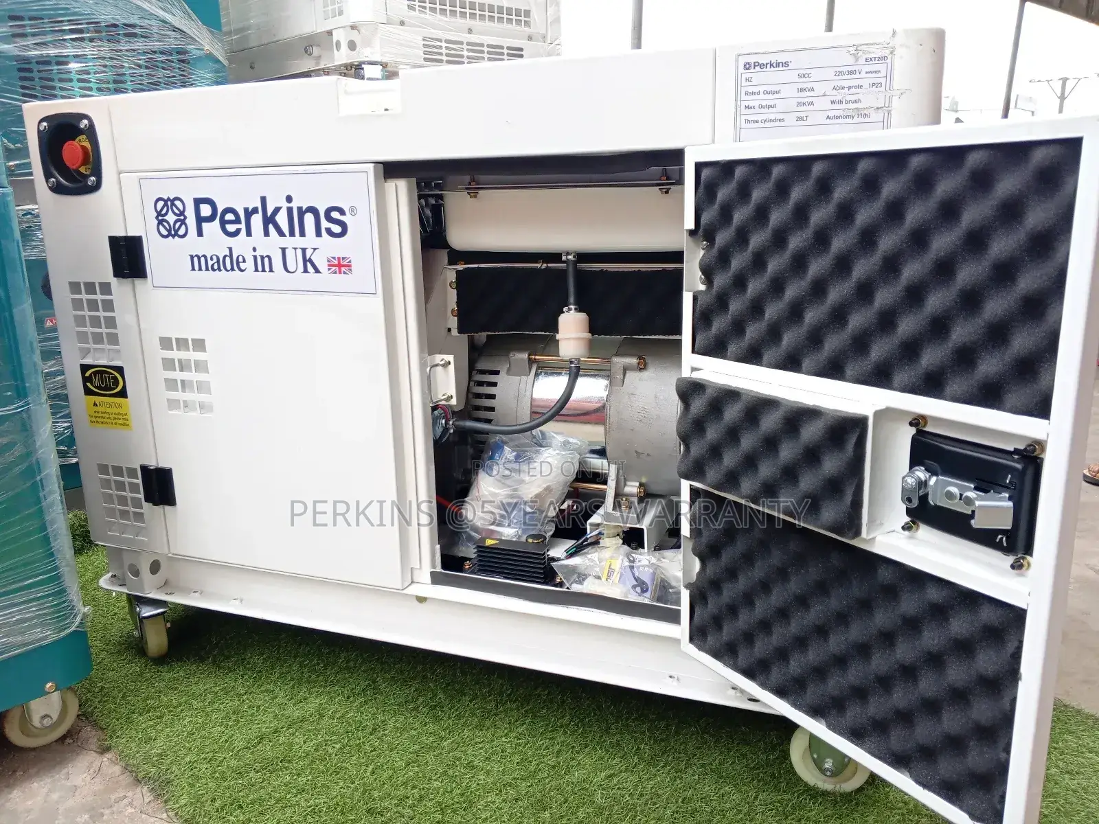 Super Silent Perkins Generator 20kva Generator