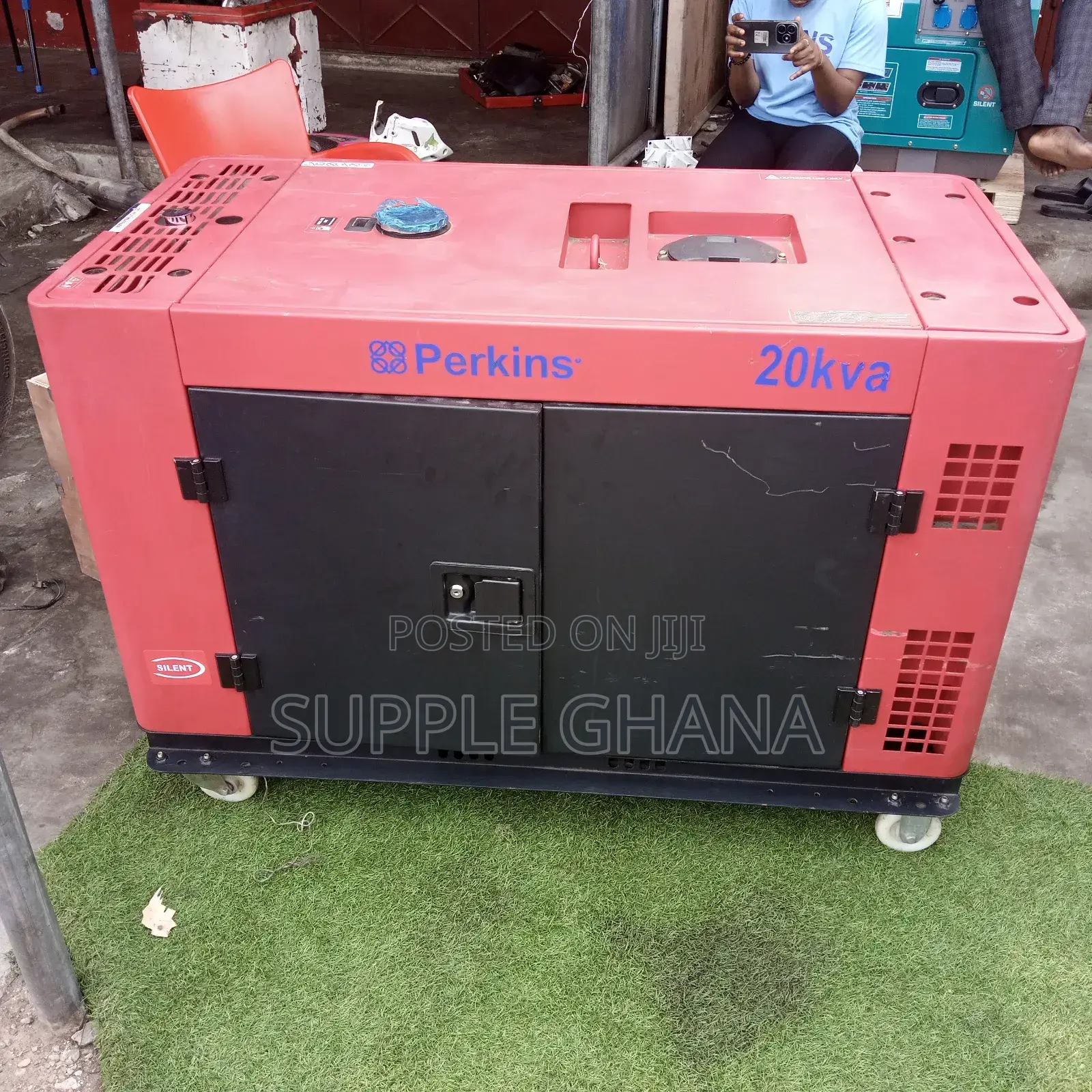 Diesel Engine Key Start Perkins 20kva 22000watt Generator 