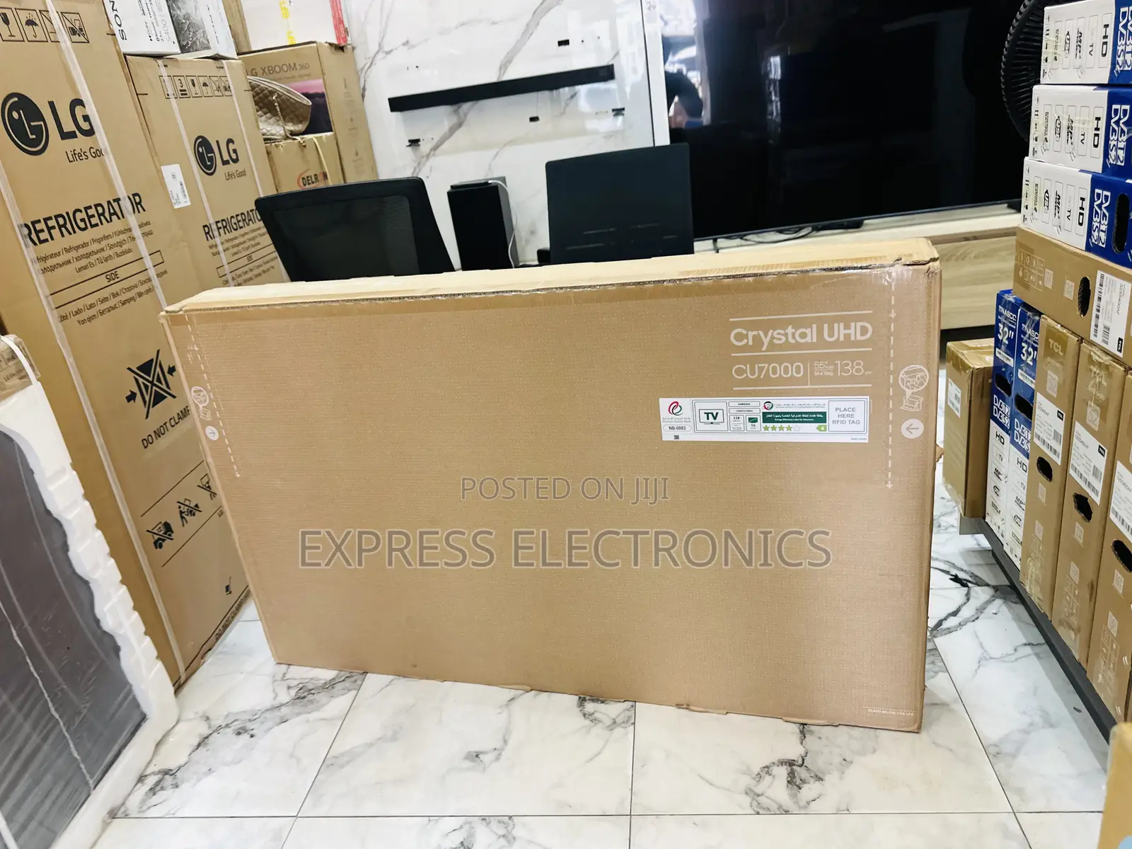 Cinematic Experience Uhd Smart Screen 55”Cu8000 Samsung