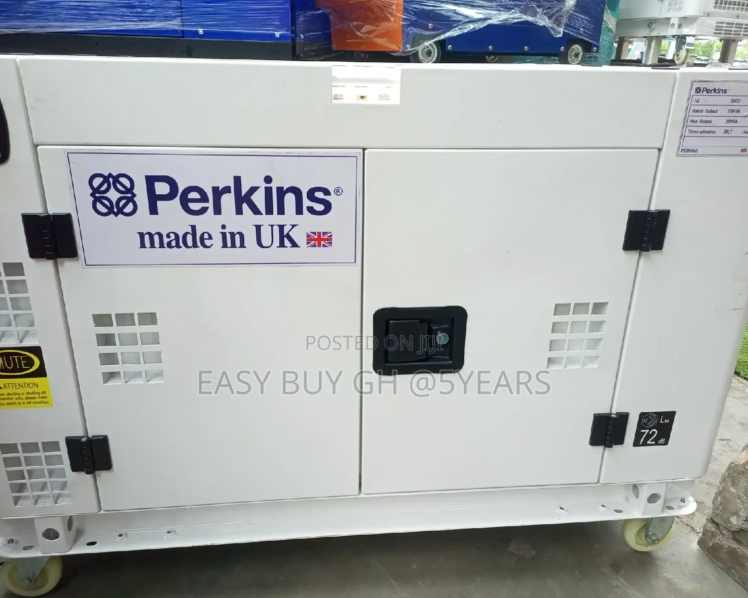 One Year Warranty Perkins Quality Generator.