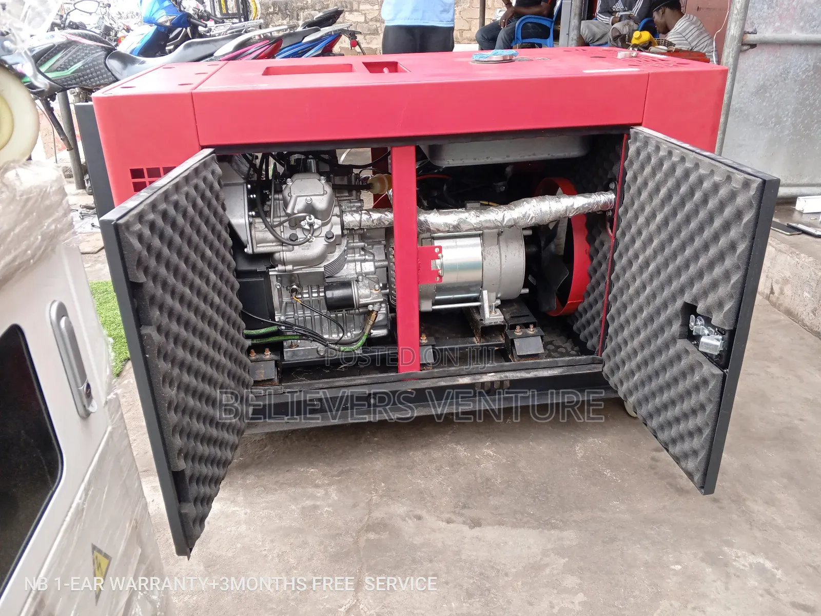 UK Diesel 20kv Silent Generator / Perkins Generator Plant