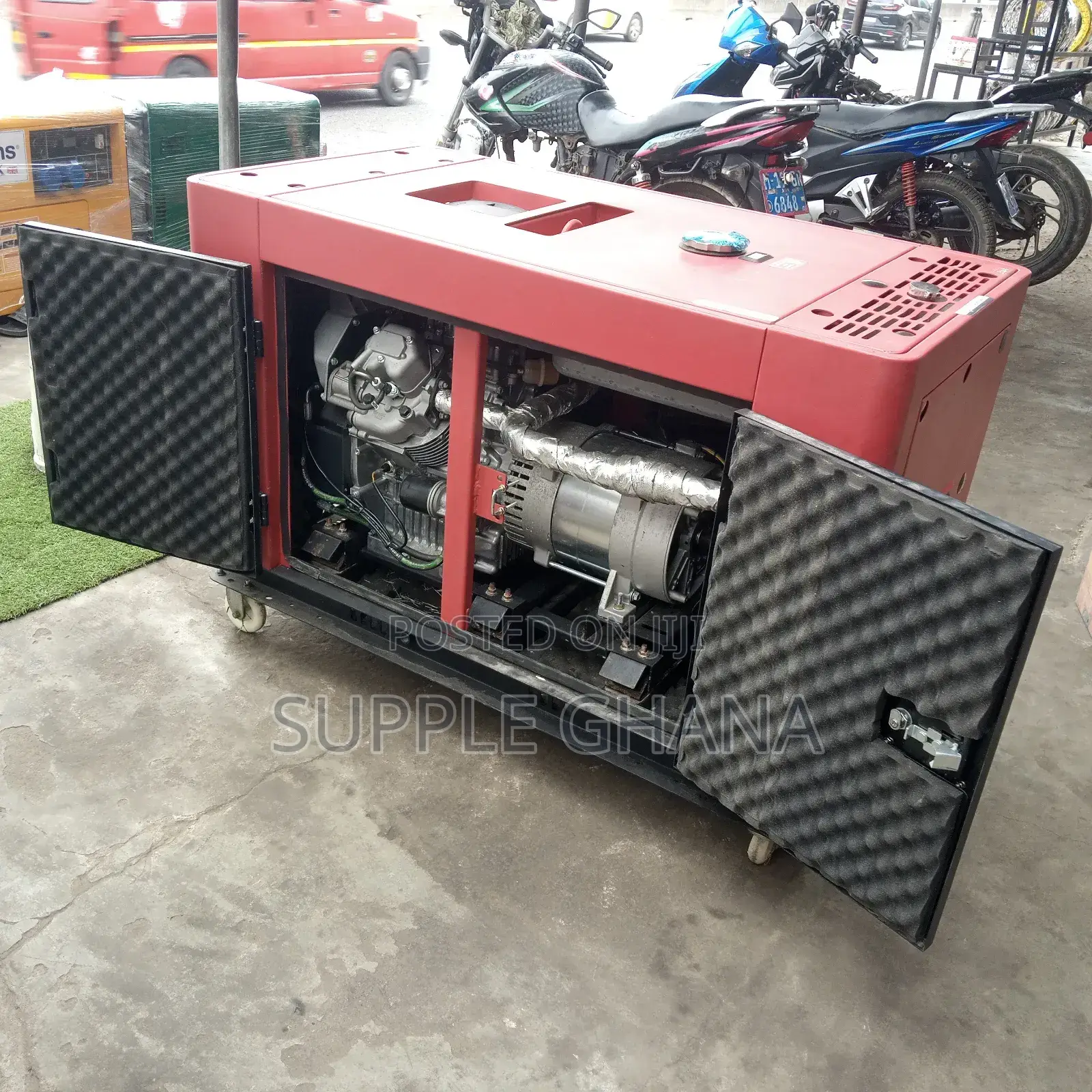 Copper Made Engine Diesel Perkins 20kva Diesel Generator 