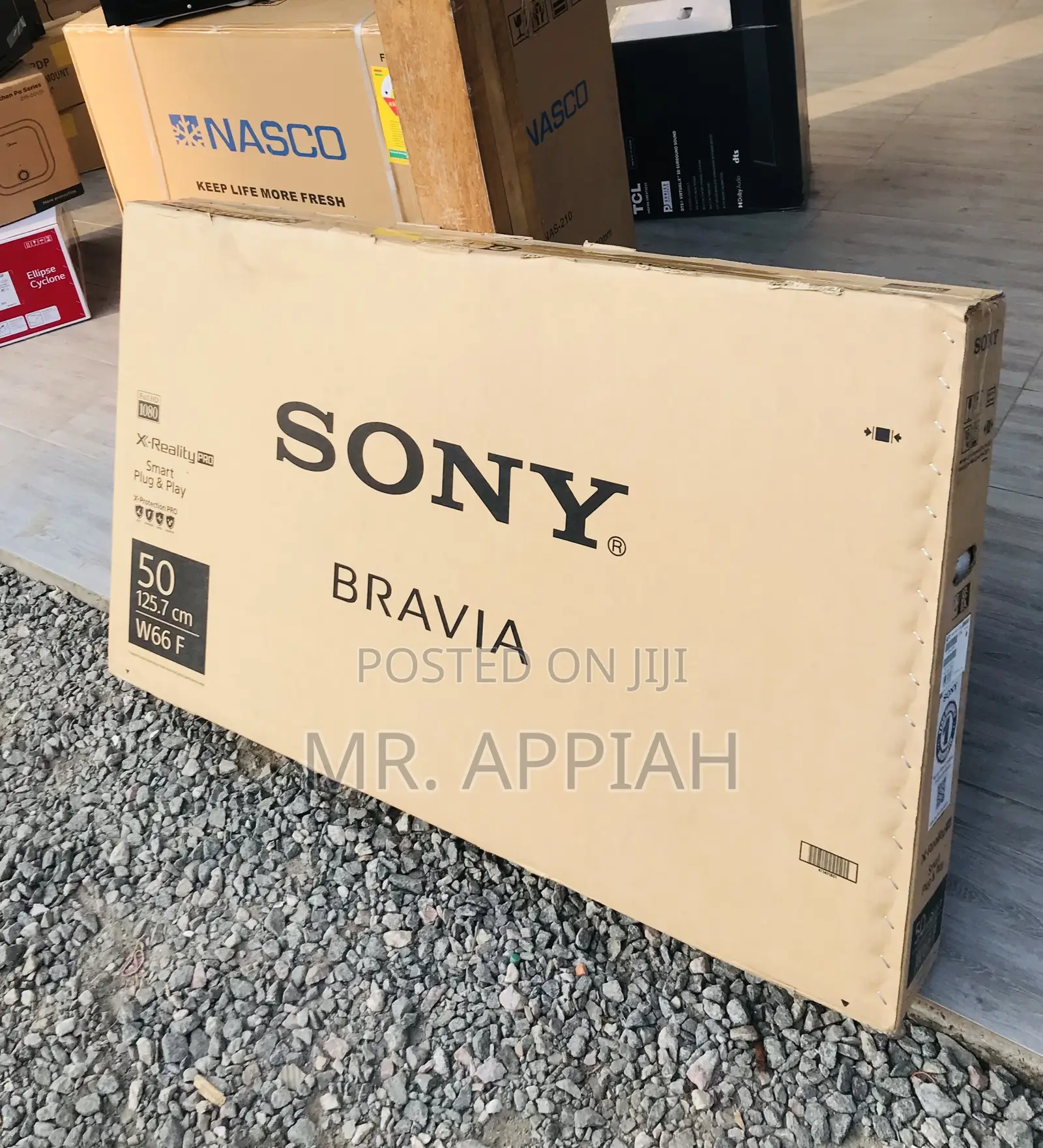 Quality Sony 125.7cm(50W660F)50 Inch Android Smart Tv.