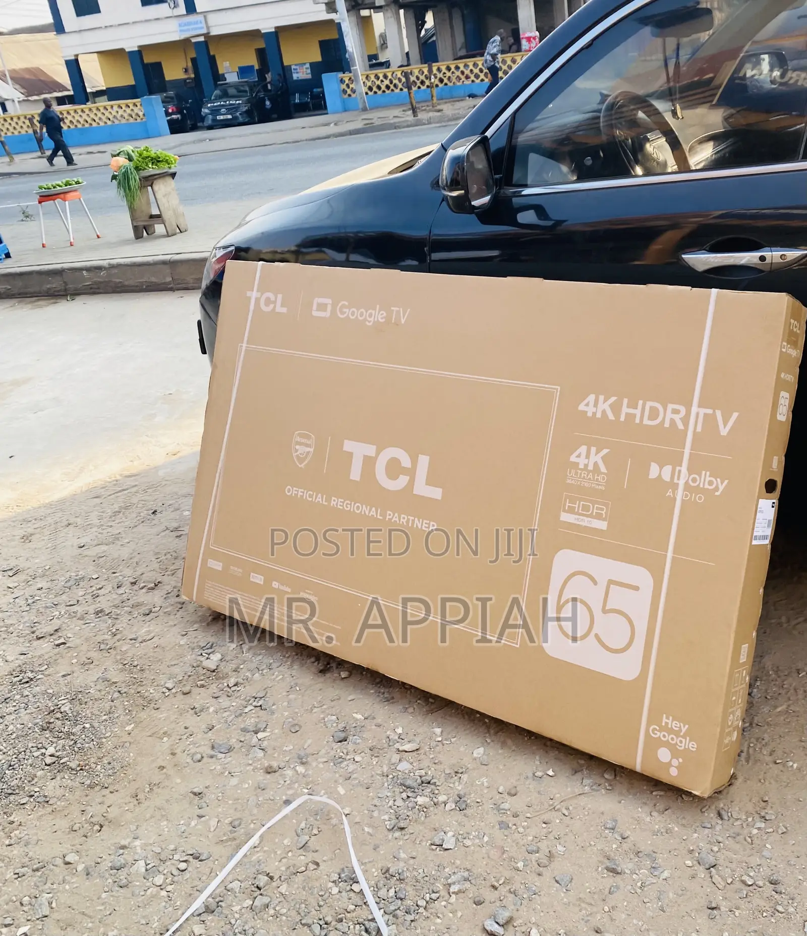 Sleek TCL 65p635 65 Inch Uhd Smart Android Electric Tv.