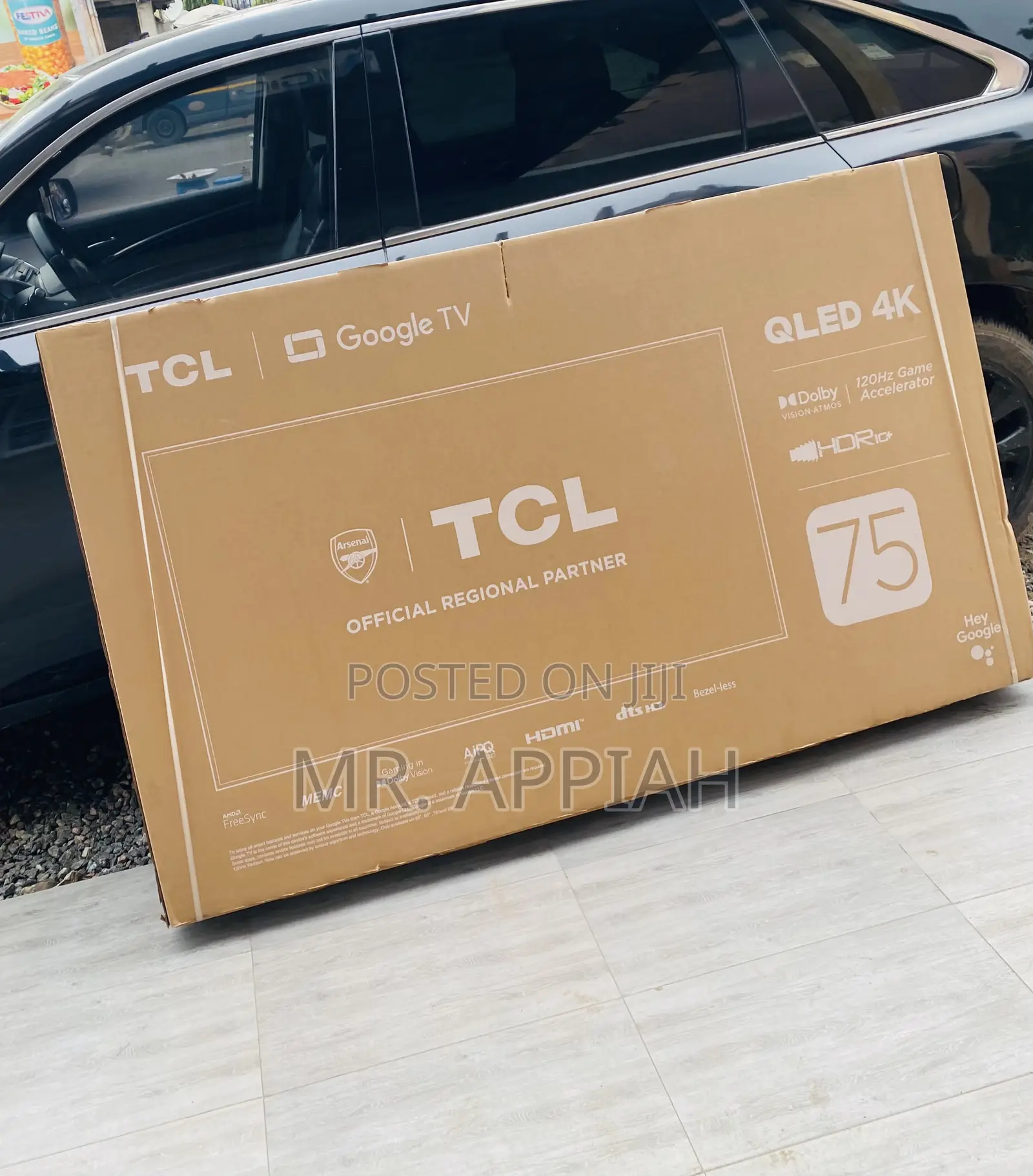 Long Lasting TCL 75p635 75 Inch Uhd Smart Television.