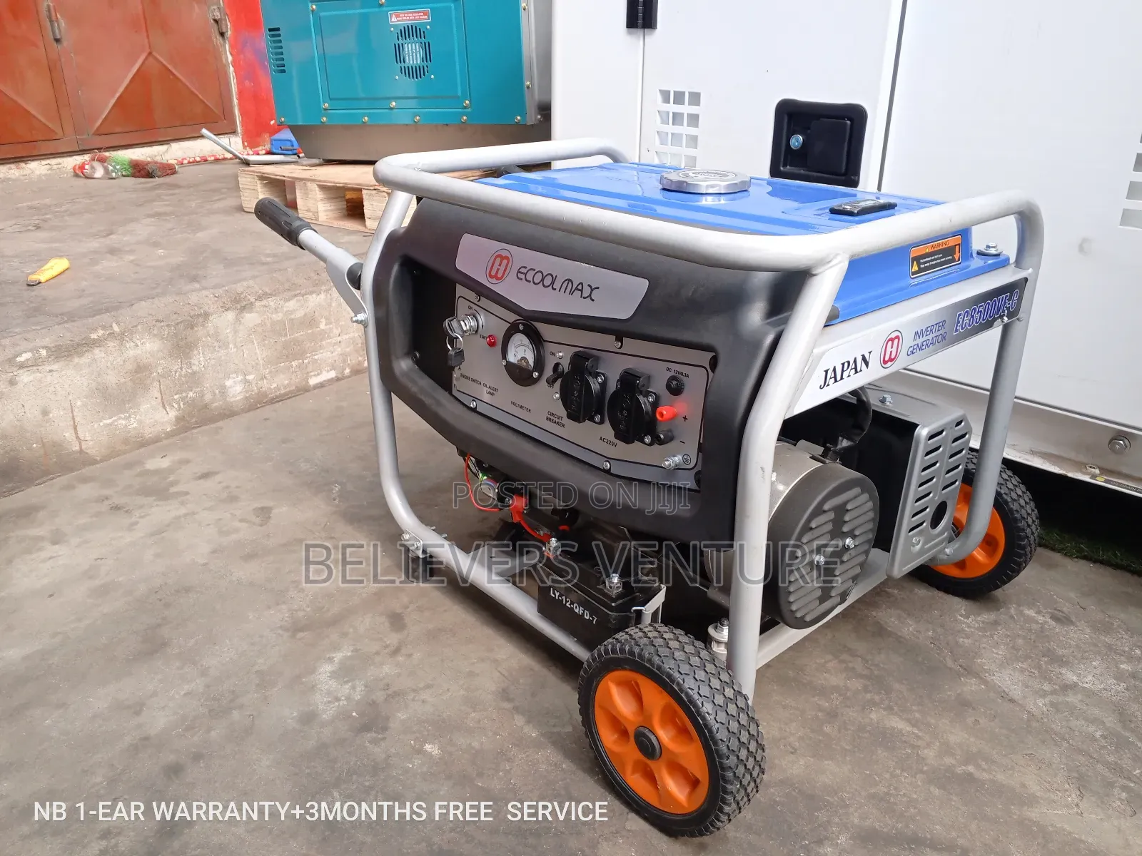 Ecoolmax Generator 7.5kva 8500W Generator Petrol