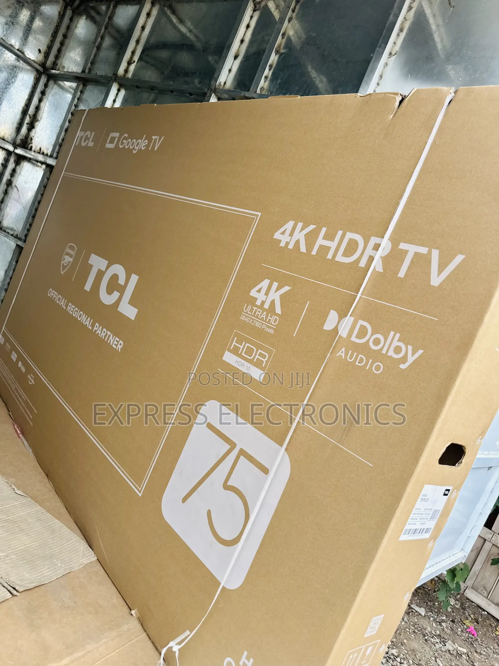 High Quality Slim UHD Smart 75”P635 TCL