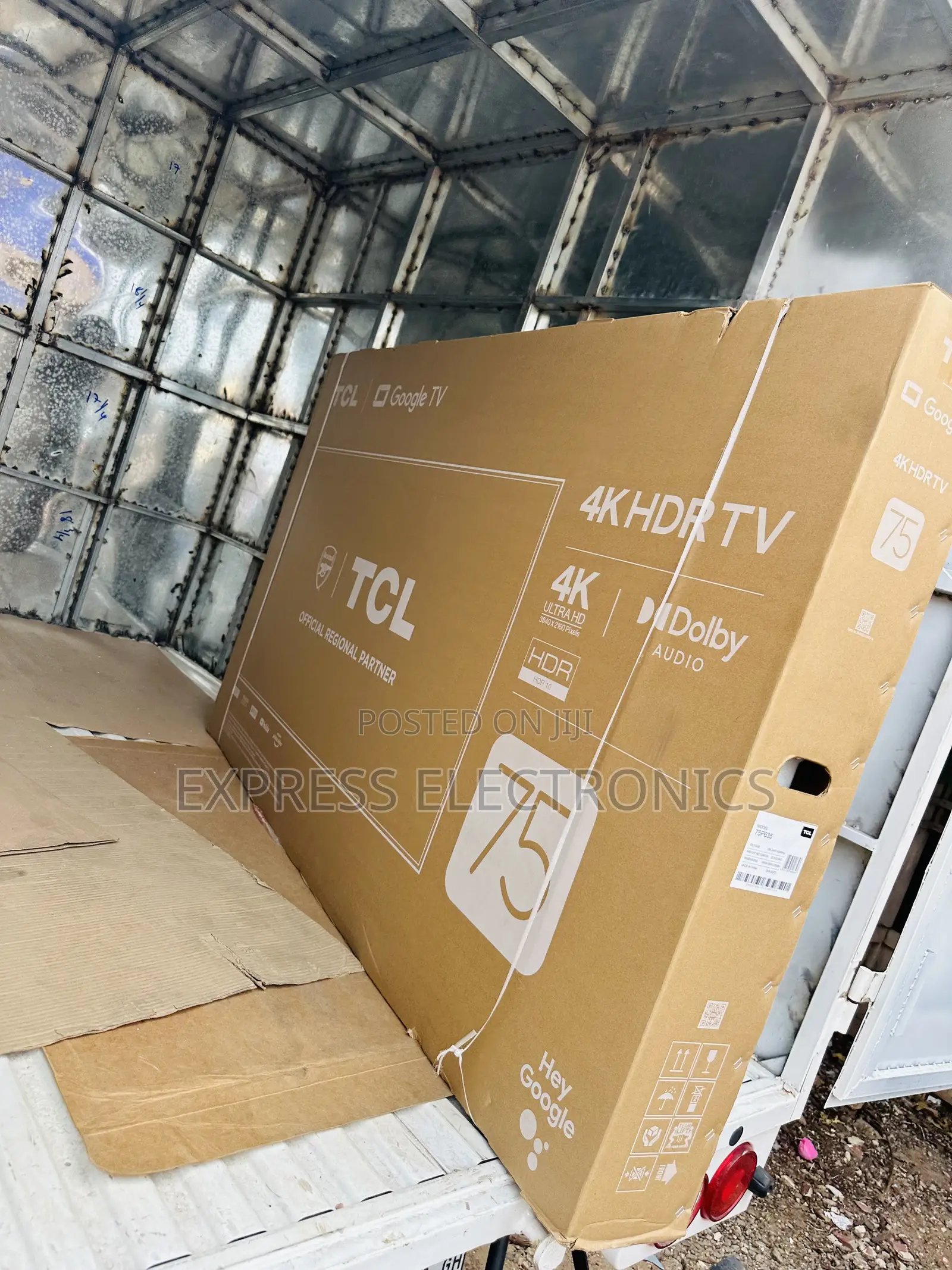 High Quality Slim UHD Smart 75”P635 TCL