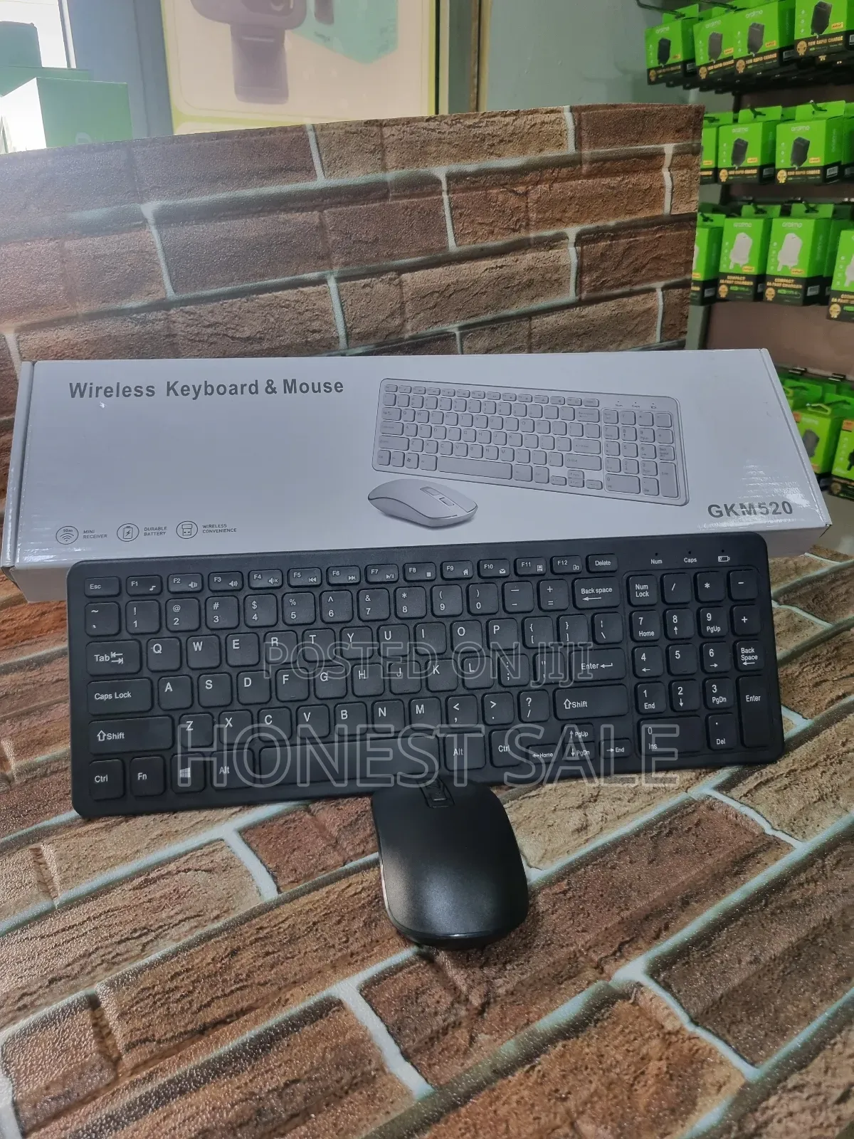 GKM520 Wireless Keyboard and Mouse