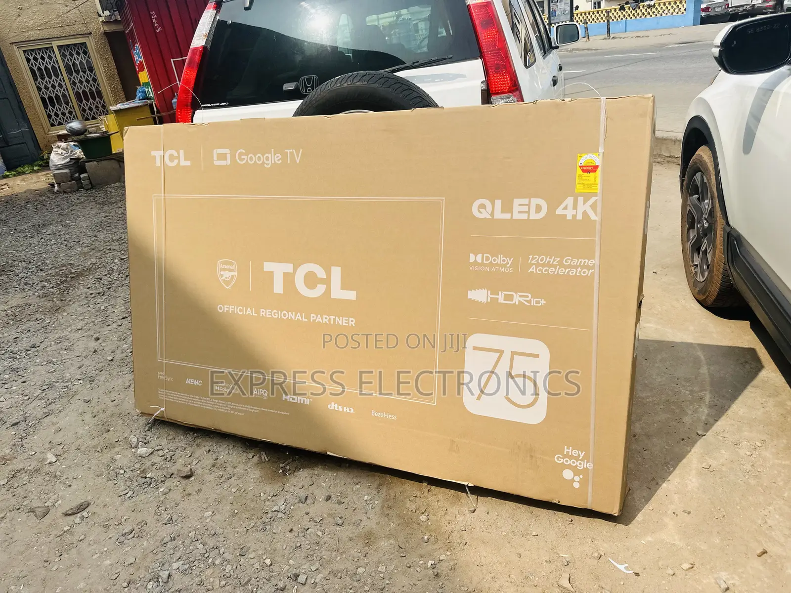 High Contrast QLED 75-C645 TCL Smart