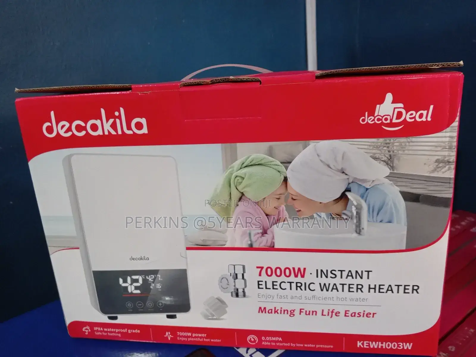 Electric Water Heater Decalife 7000watts Quality Brand