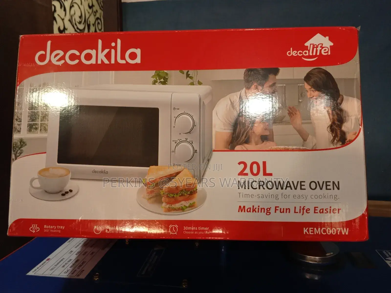 Simple to Use Decakila 20liters Microwave Oven