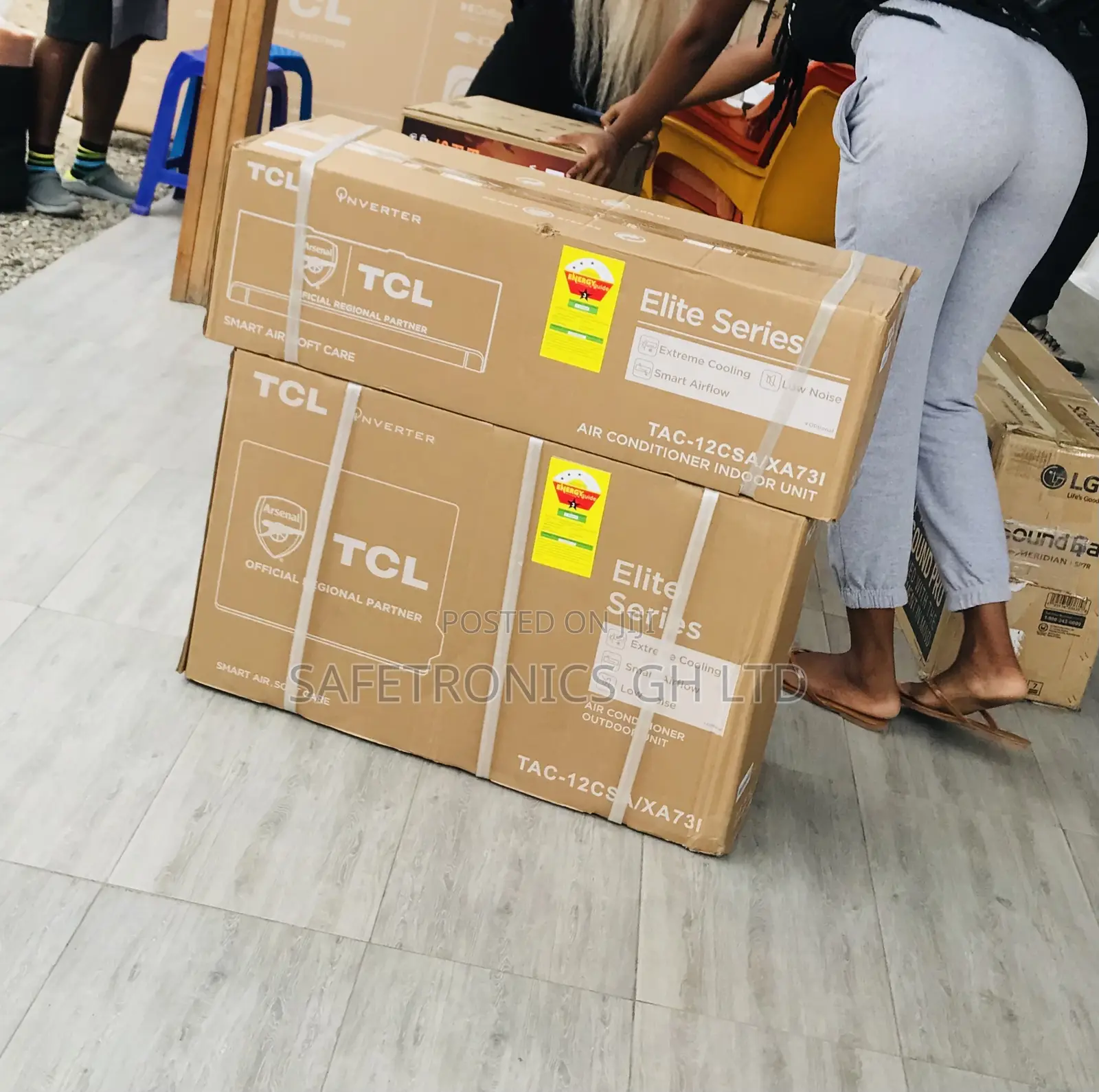 Affordable TCL White 1.5hp R410 Gas Inverter Ac