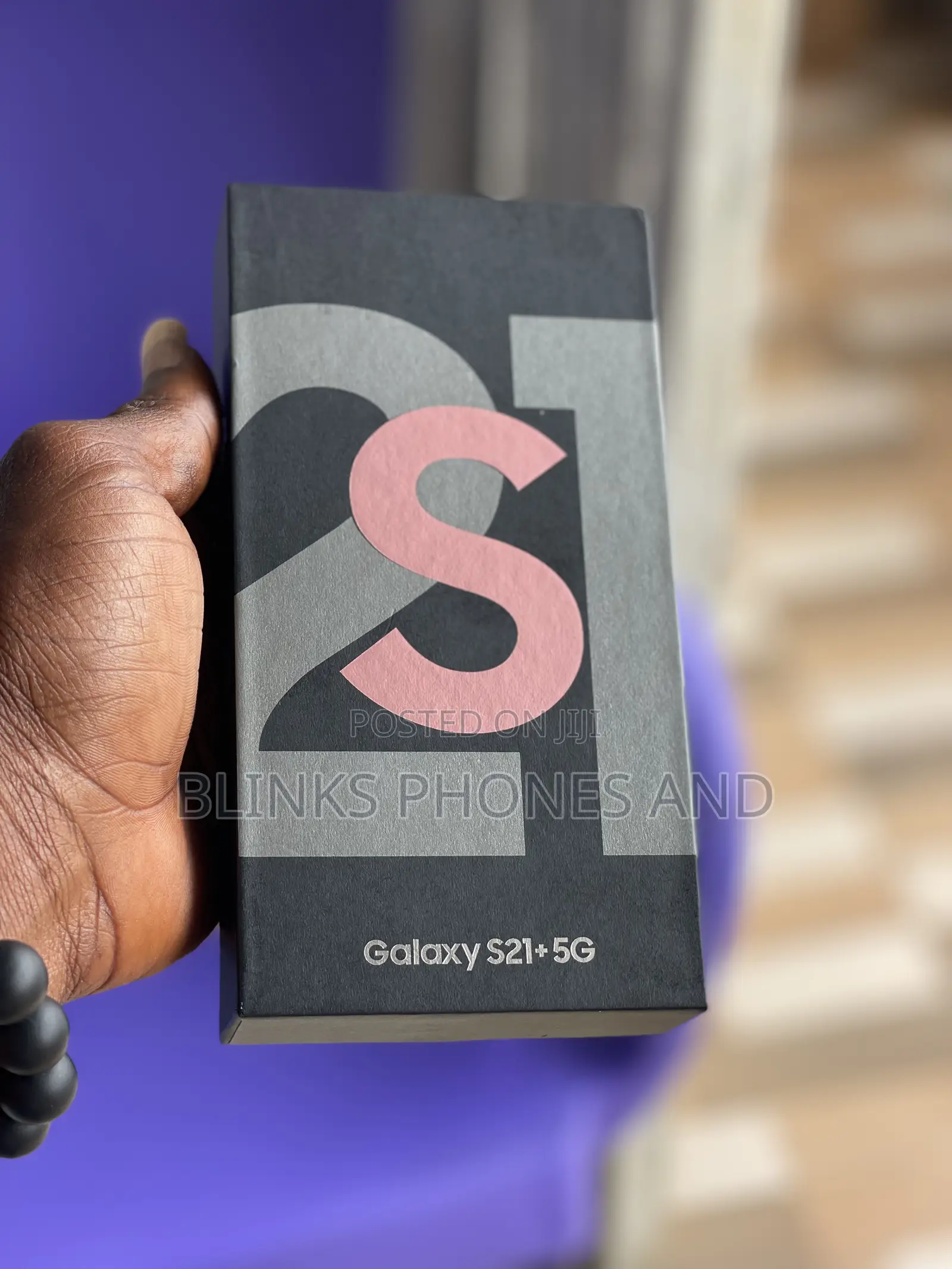 New Samsung Galaxy S21+ 5G 128 GB Purple