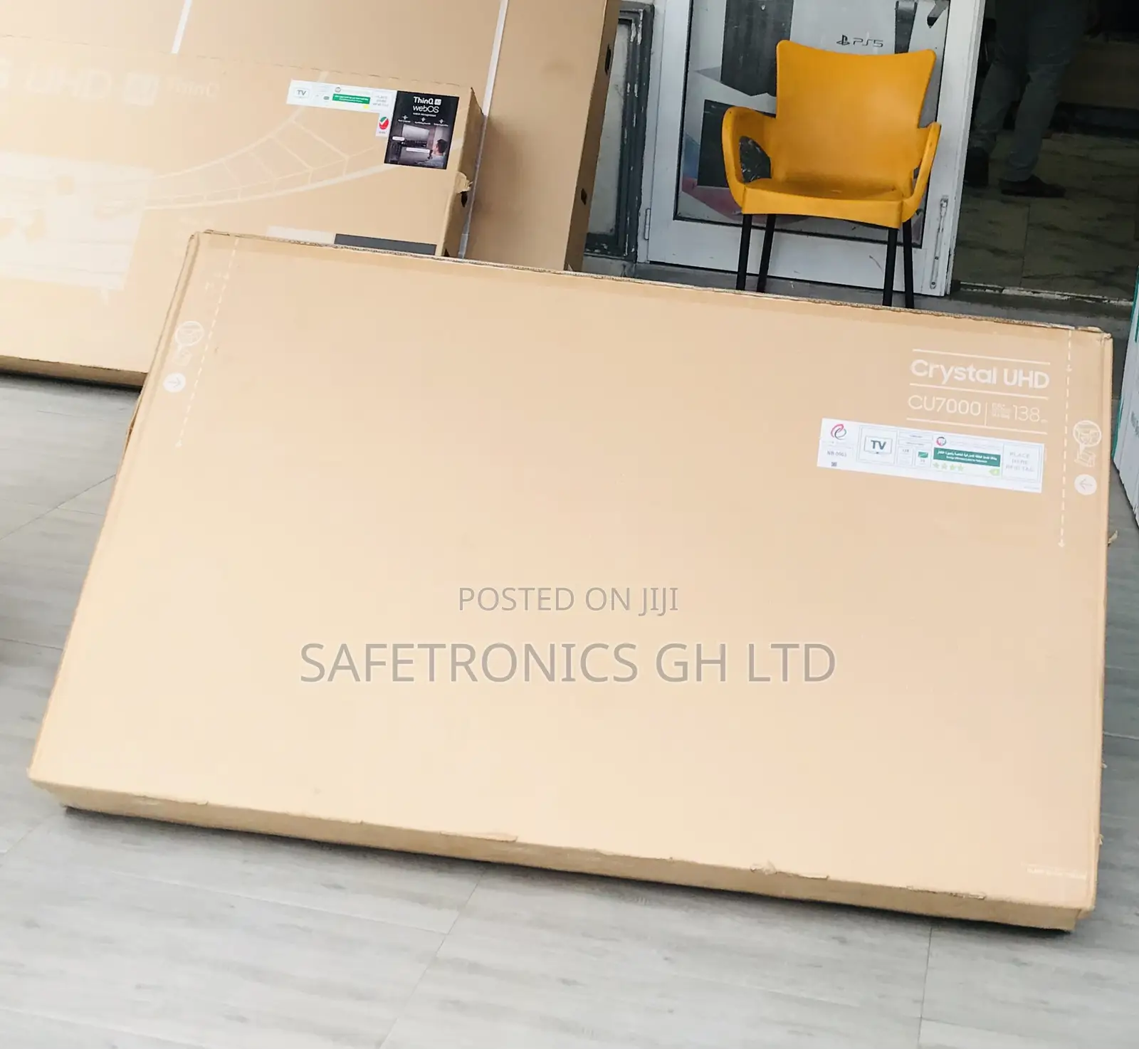 Sealed 65 Inch Smart Led Uhd Cu80 Samsung Tv