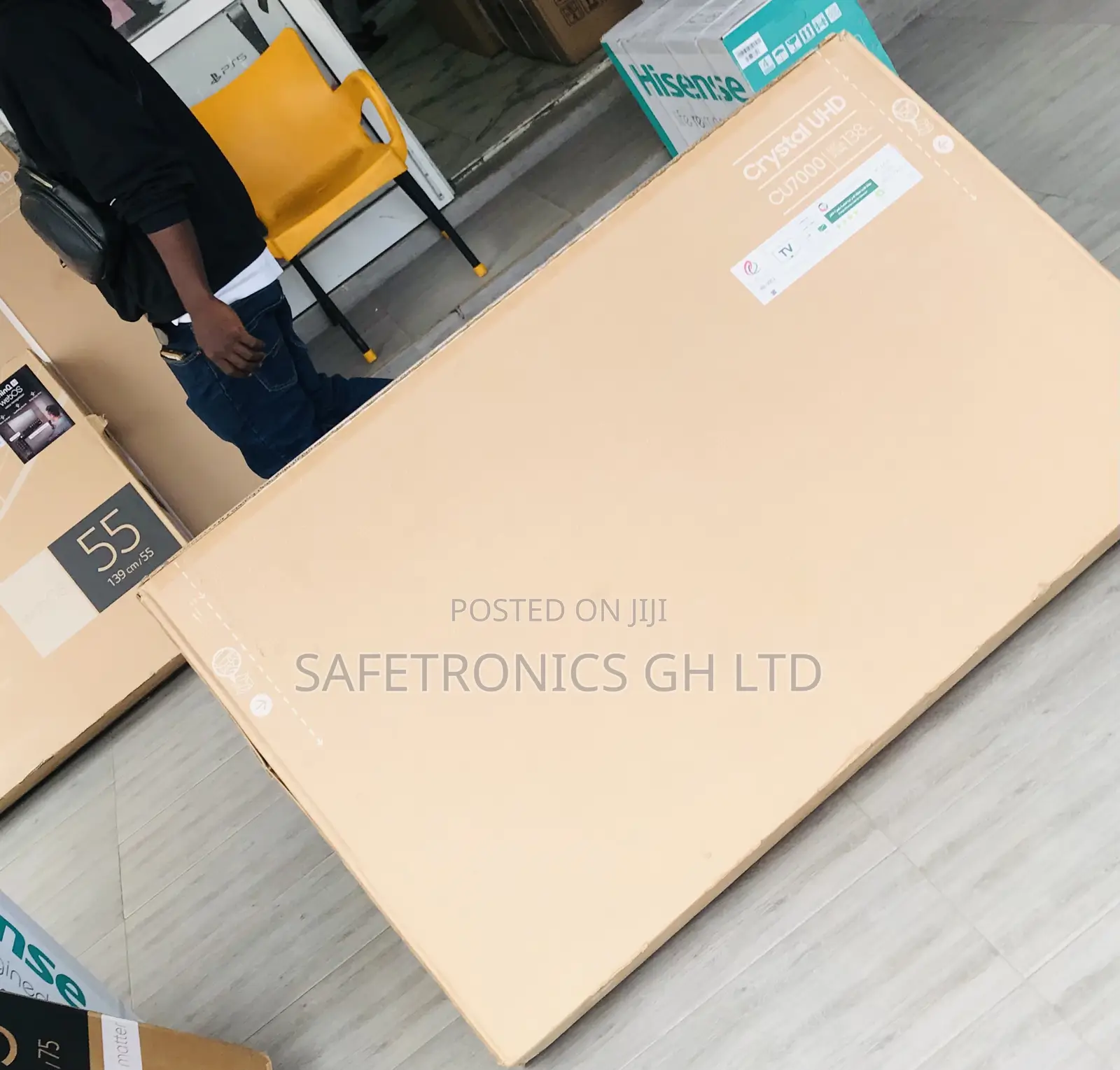 Sealed 65 Inch Smart Led Uhd Cu80 Samsung Tv