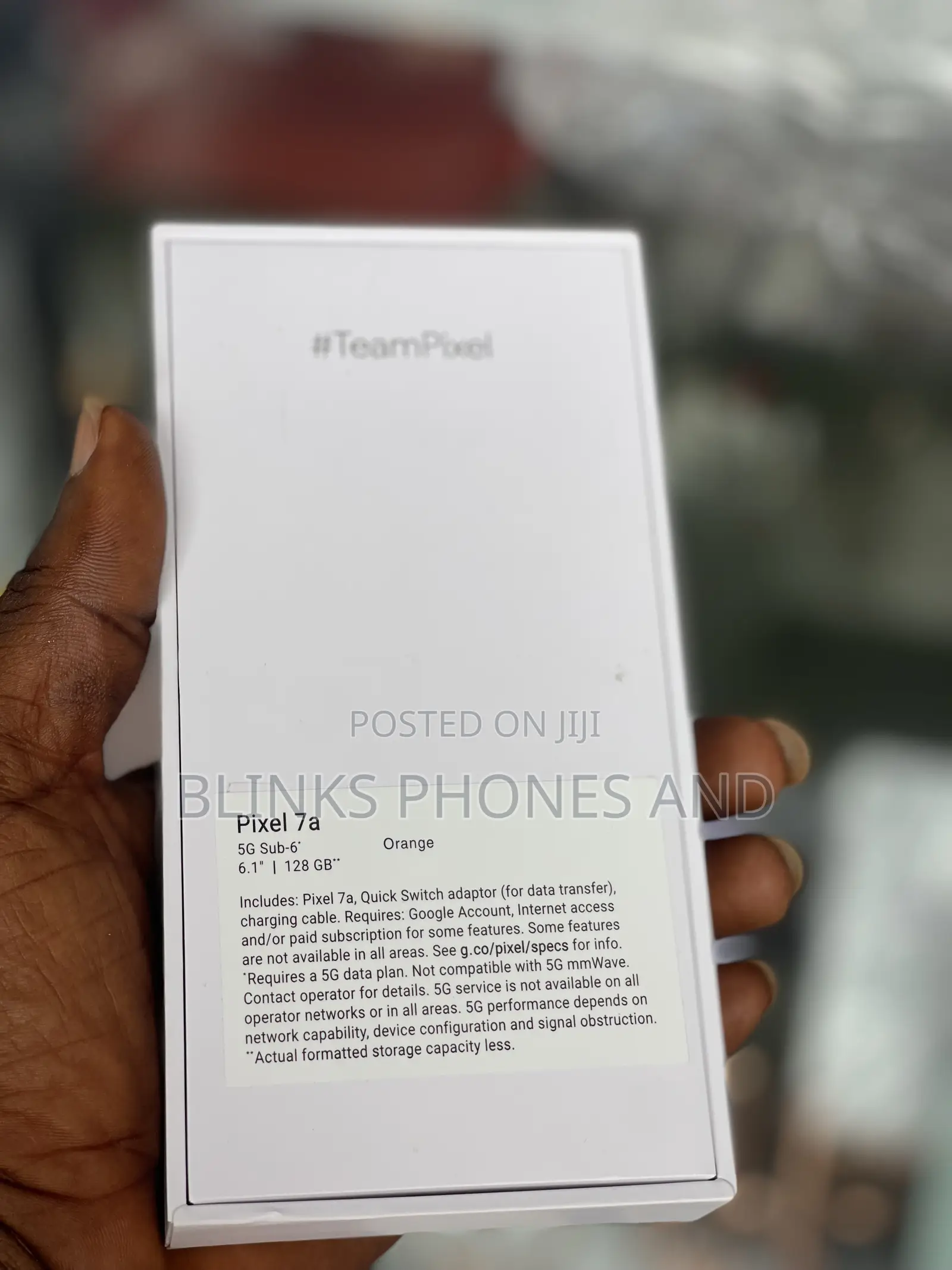 New Google Pixel 7a 128 GB Orange