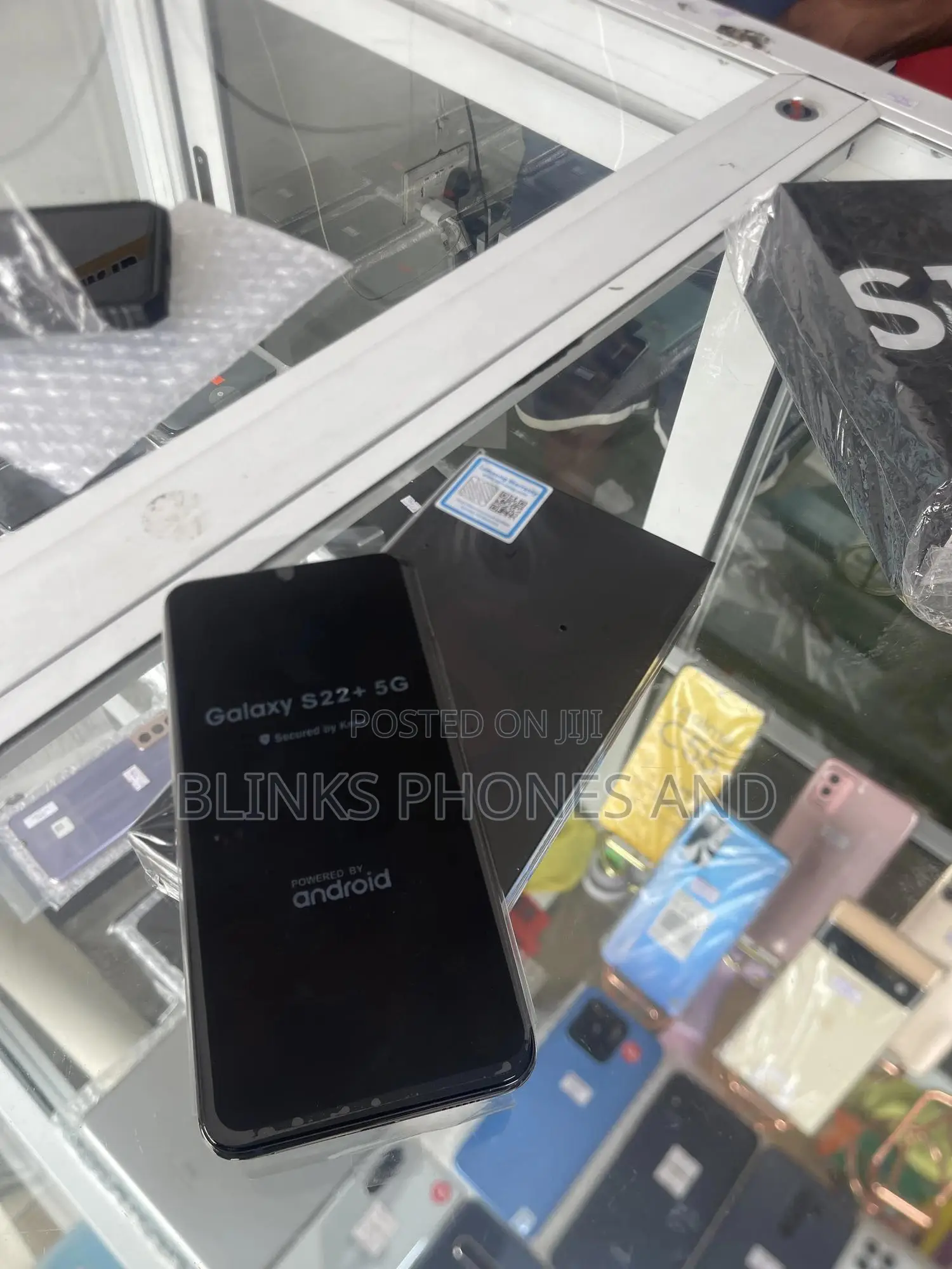 New Samsung Galaxy S22+ 5G 128 GB Black