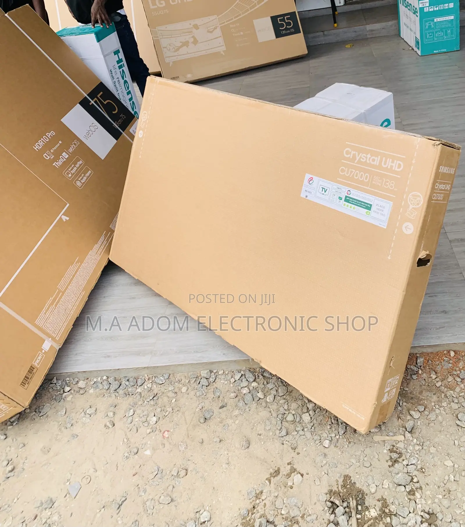 Energy Saving Samsung 55CU8000 55” Crystal Uhd Smart Tv.