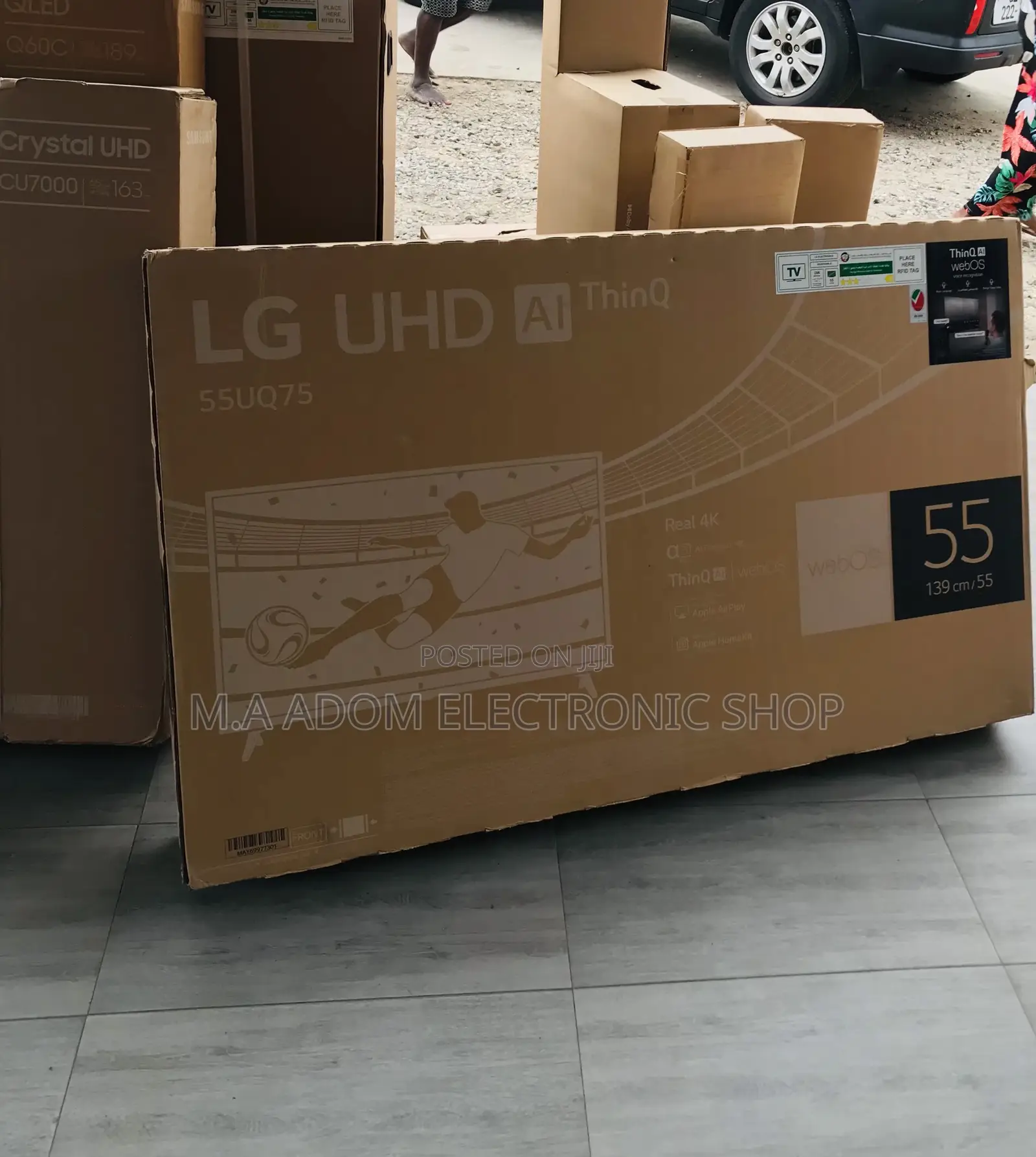 Sleek LG 55UR73006 Uhd Smart Television(55 Inch).