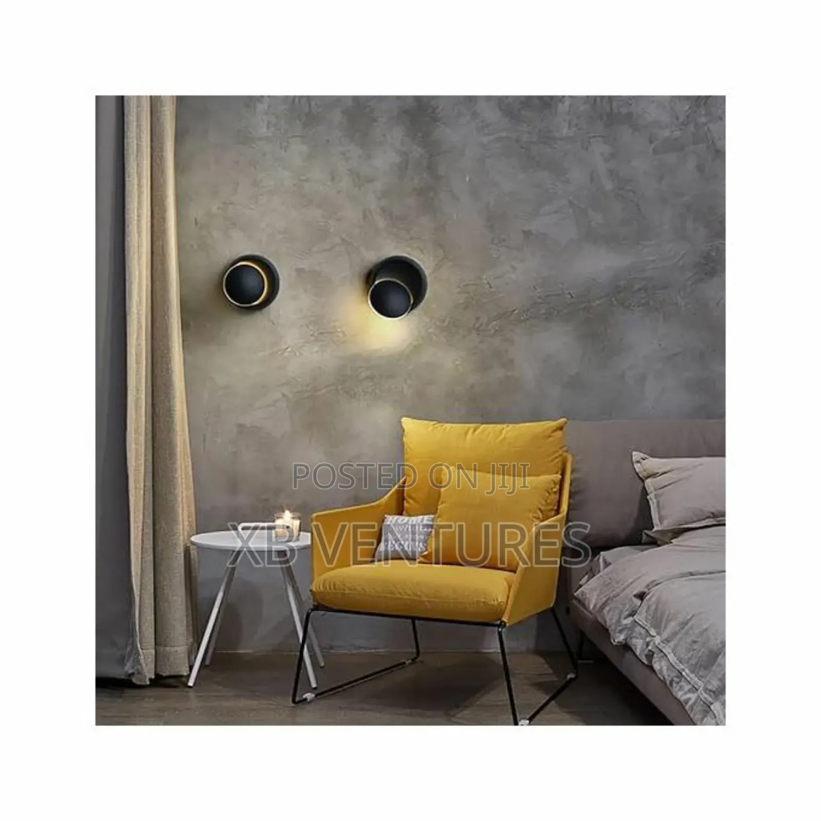 Rotating Eclipse Wall Light