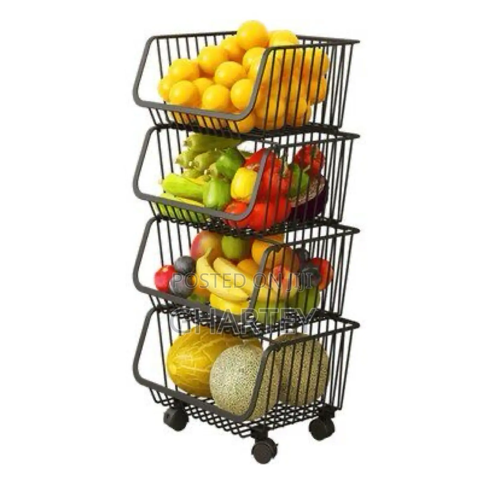 Removable Kitchen Fruit and Vegetable Storage Rack